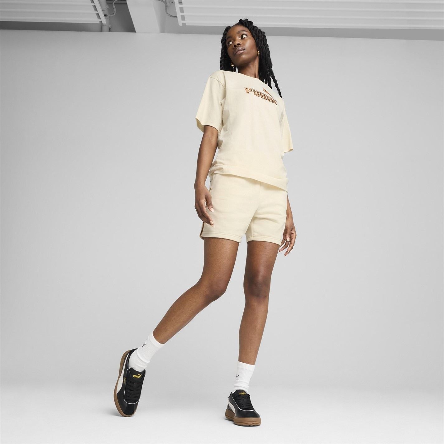 Puma Text Graphic Crew Neck Regular Fit T-Shirt