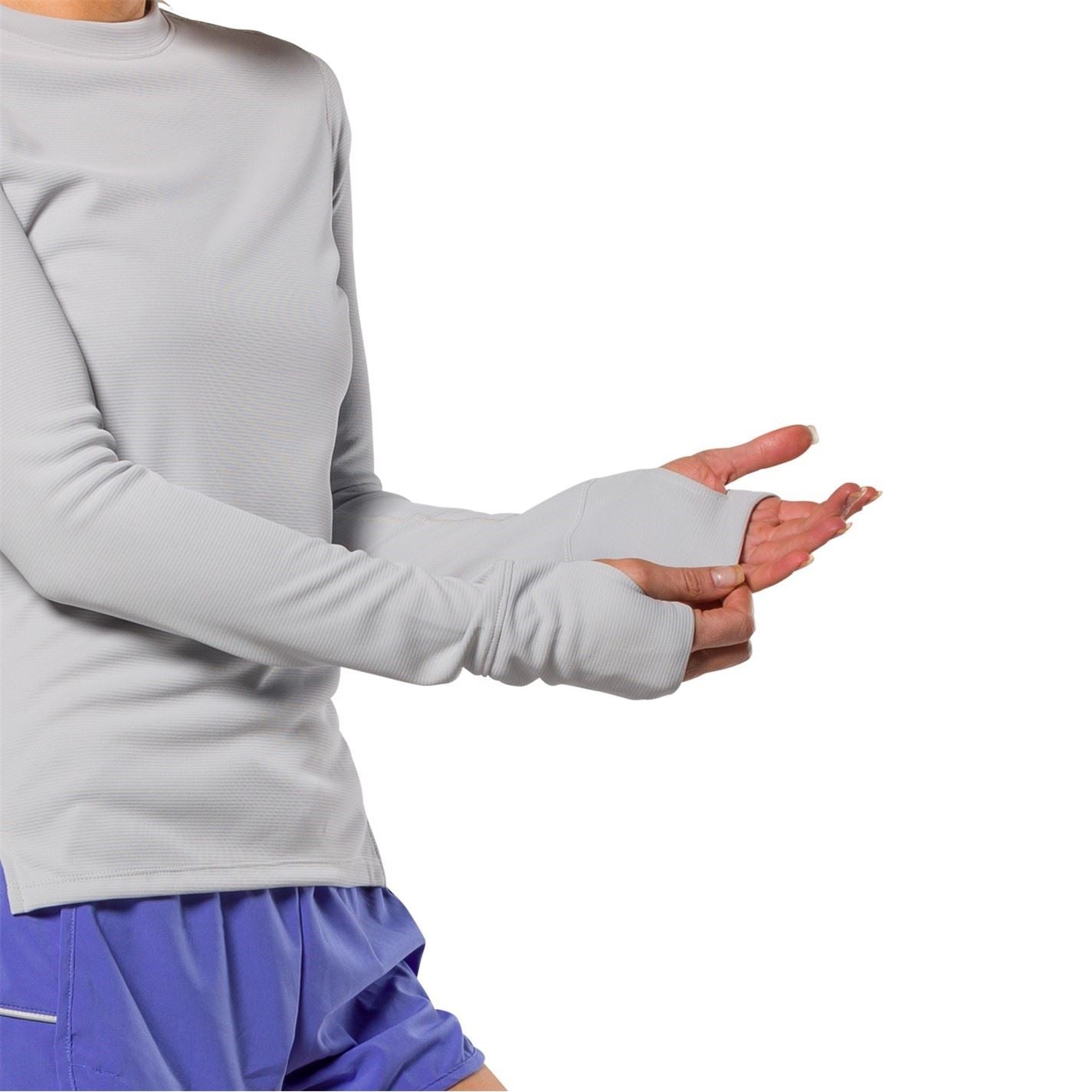 Nathan Rise Slim Fit Reflective Trim Long Sleeve Thumb Hole Tops