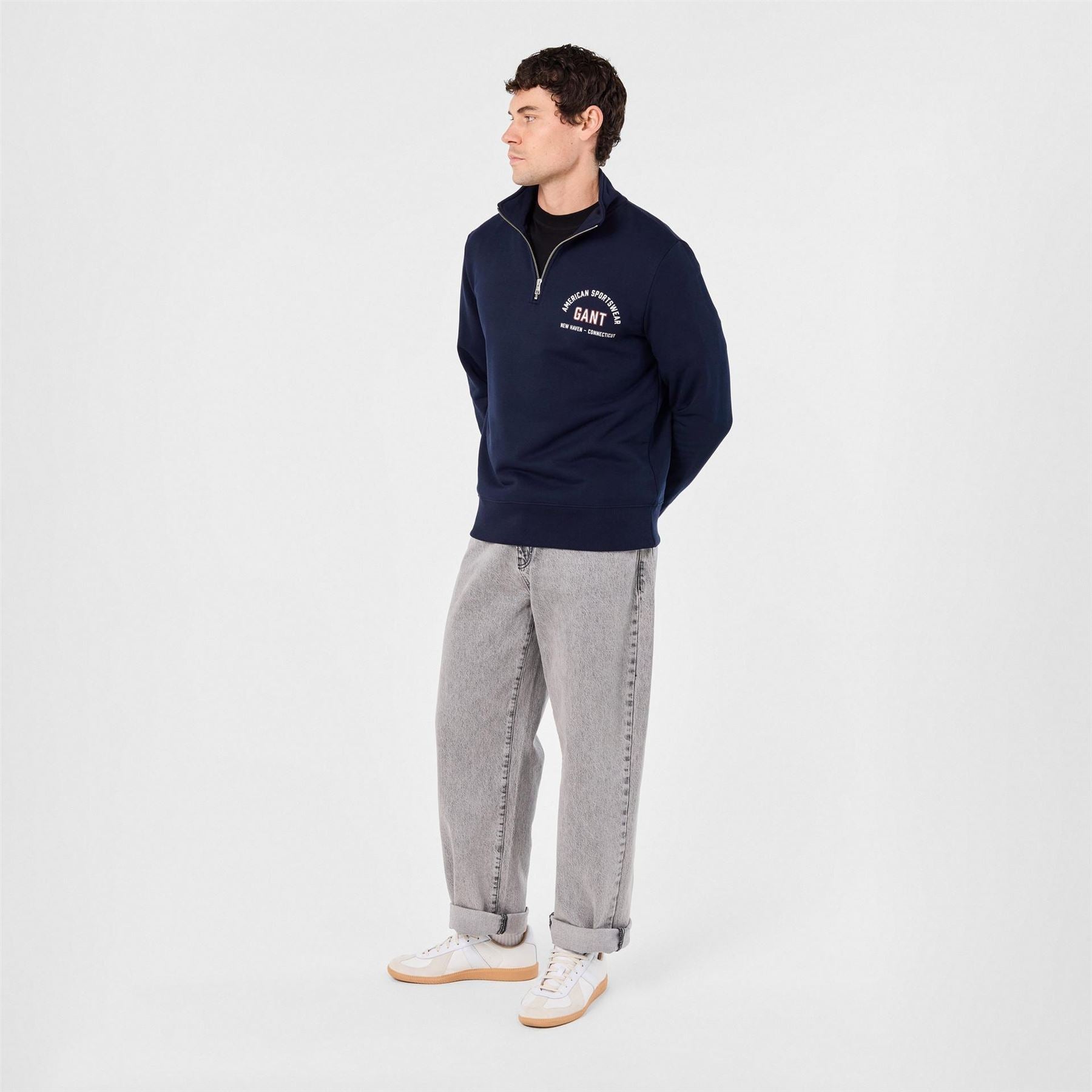 Gant Zip Fleece Jumper