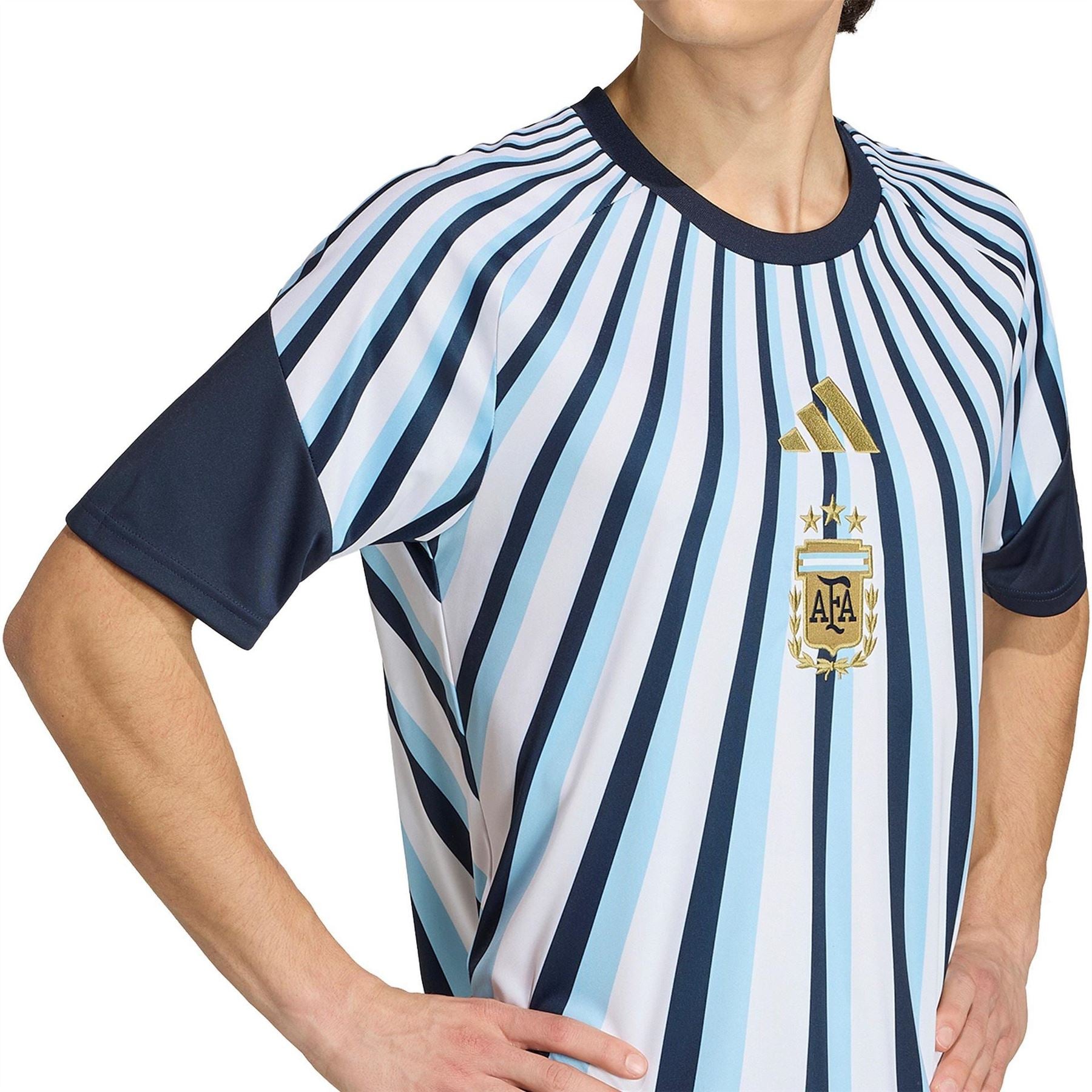 adidas Argentina 2026 Pre Match Short Sleeve T-Shirt
