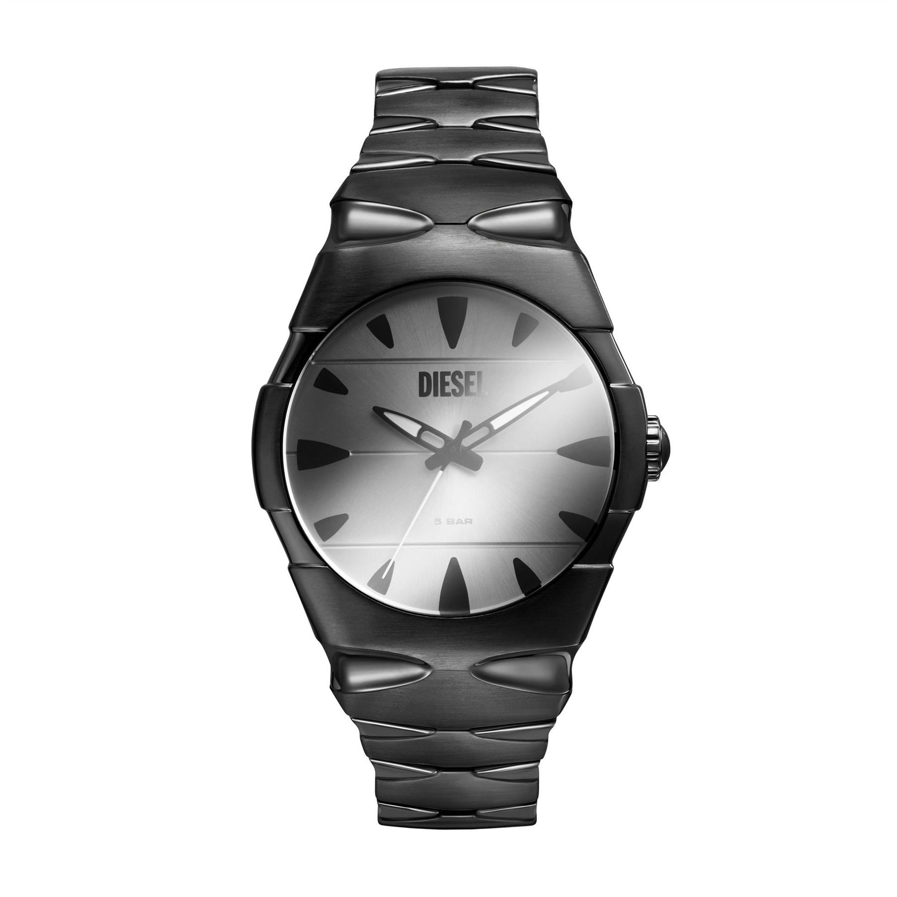 Diesel D Sruptor Three Hand Stainless Steel Watch