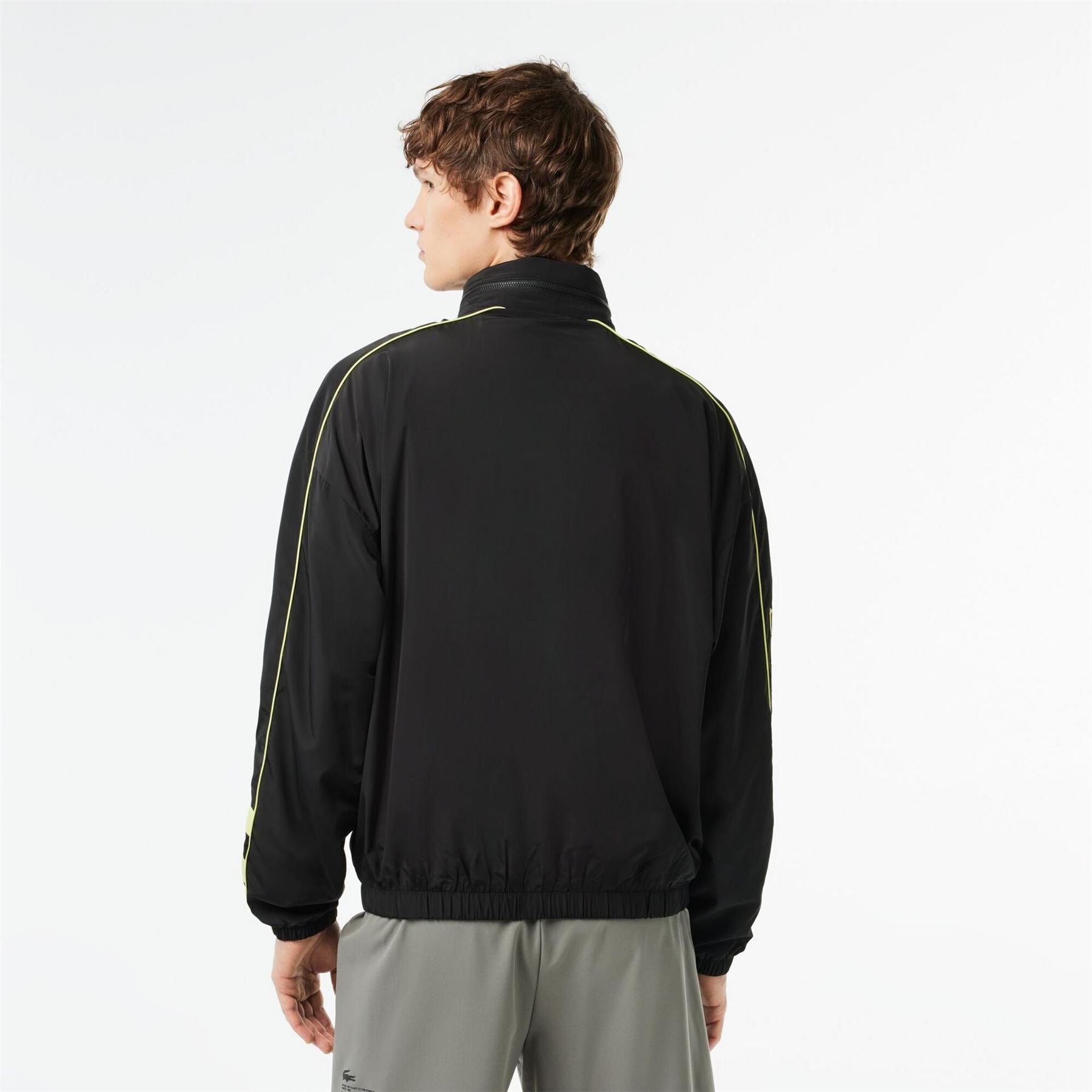Lacoste Hooded Regular Fit Long Sleeve Athletic Top