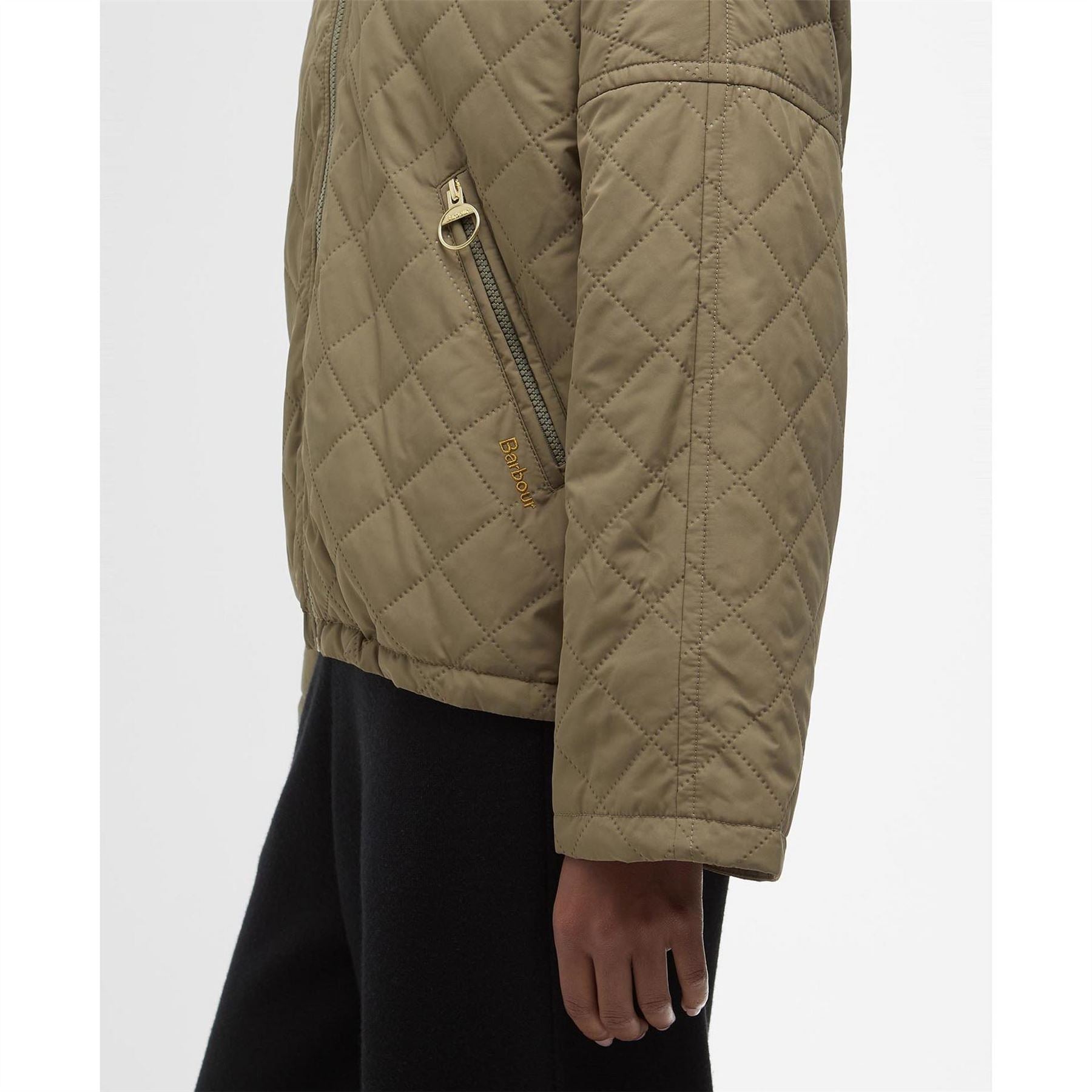 Barbour Quilted Bomber Jacket