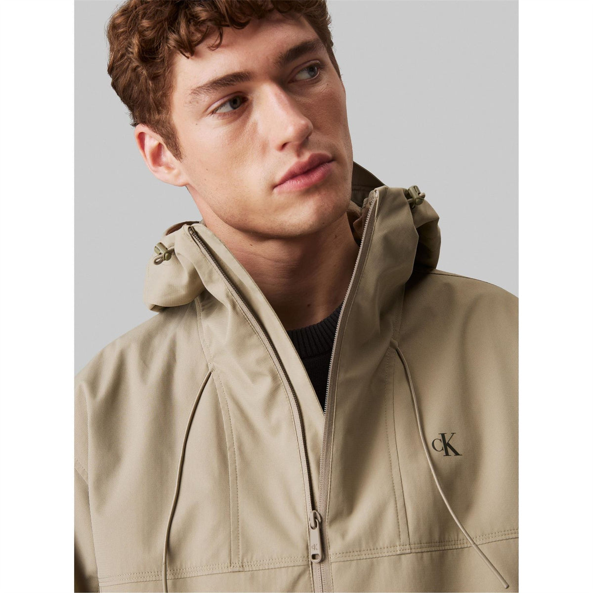 Calvin Klein Jeans Long Sleeve Windbreaker