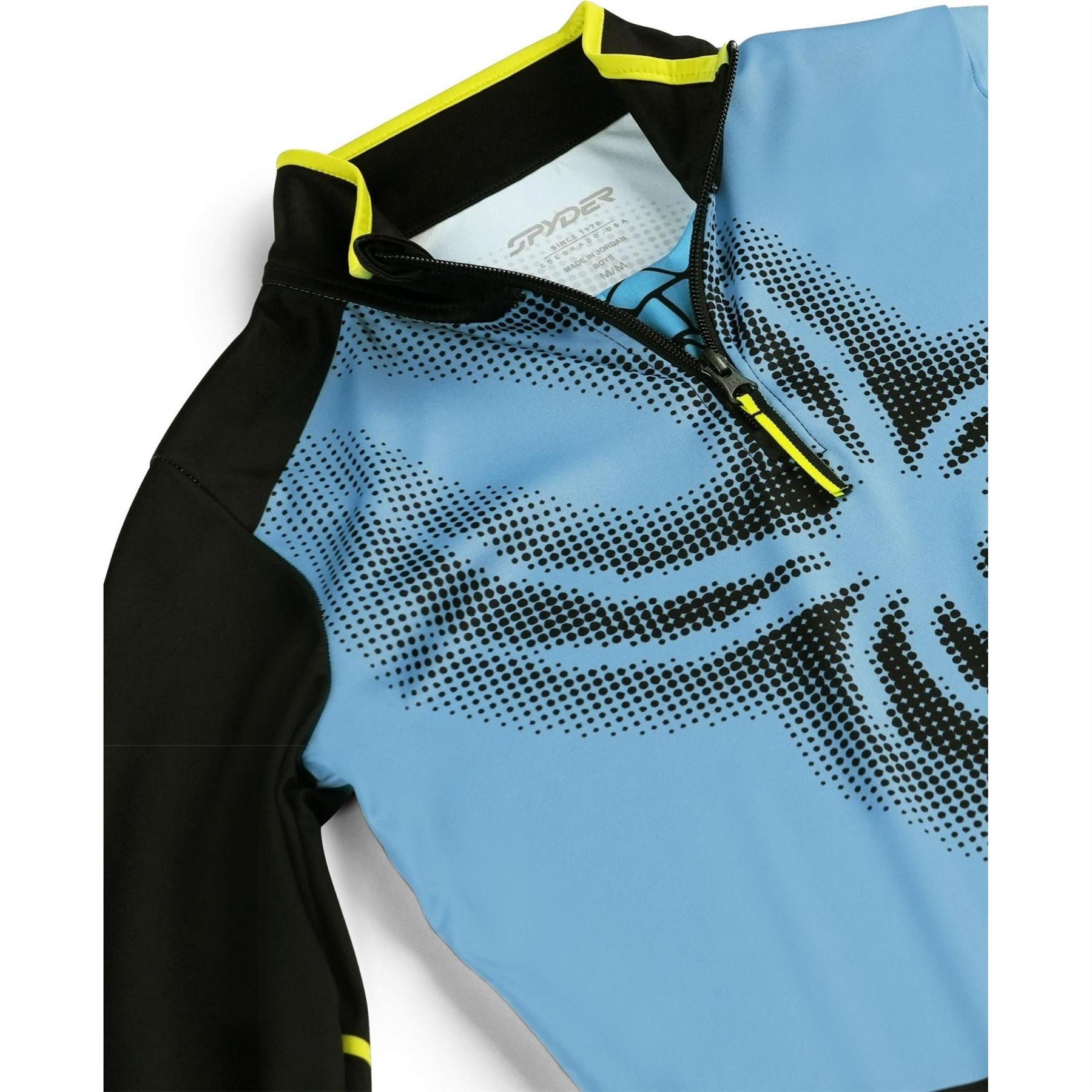 Spyder Ryder Fleece Zip Neck Long Sleeve Sweatshirt