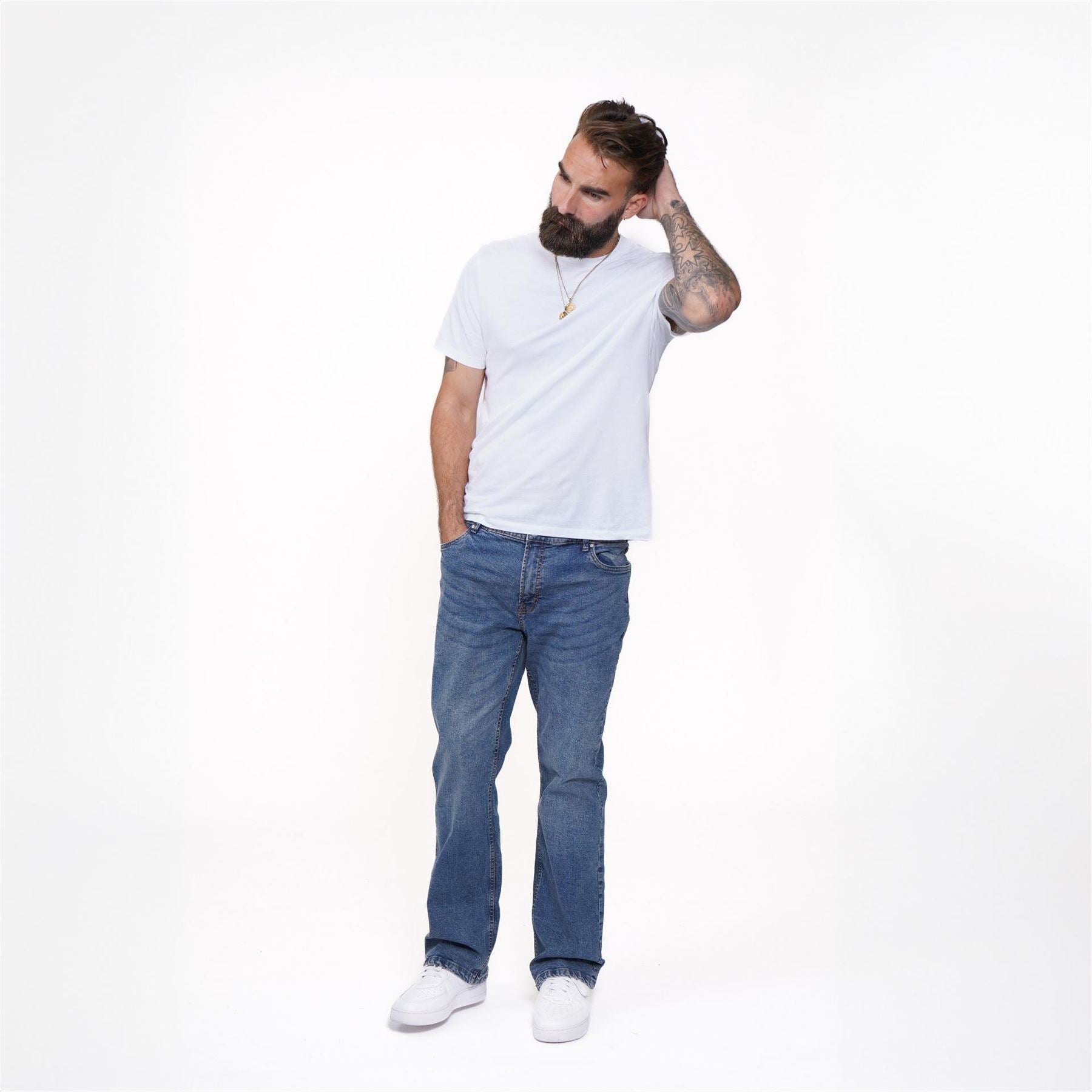Firetrap Mens Tokyo Bootcut Jeans