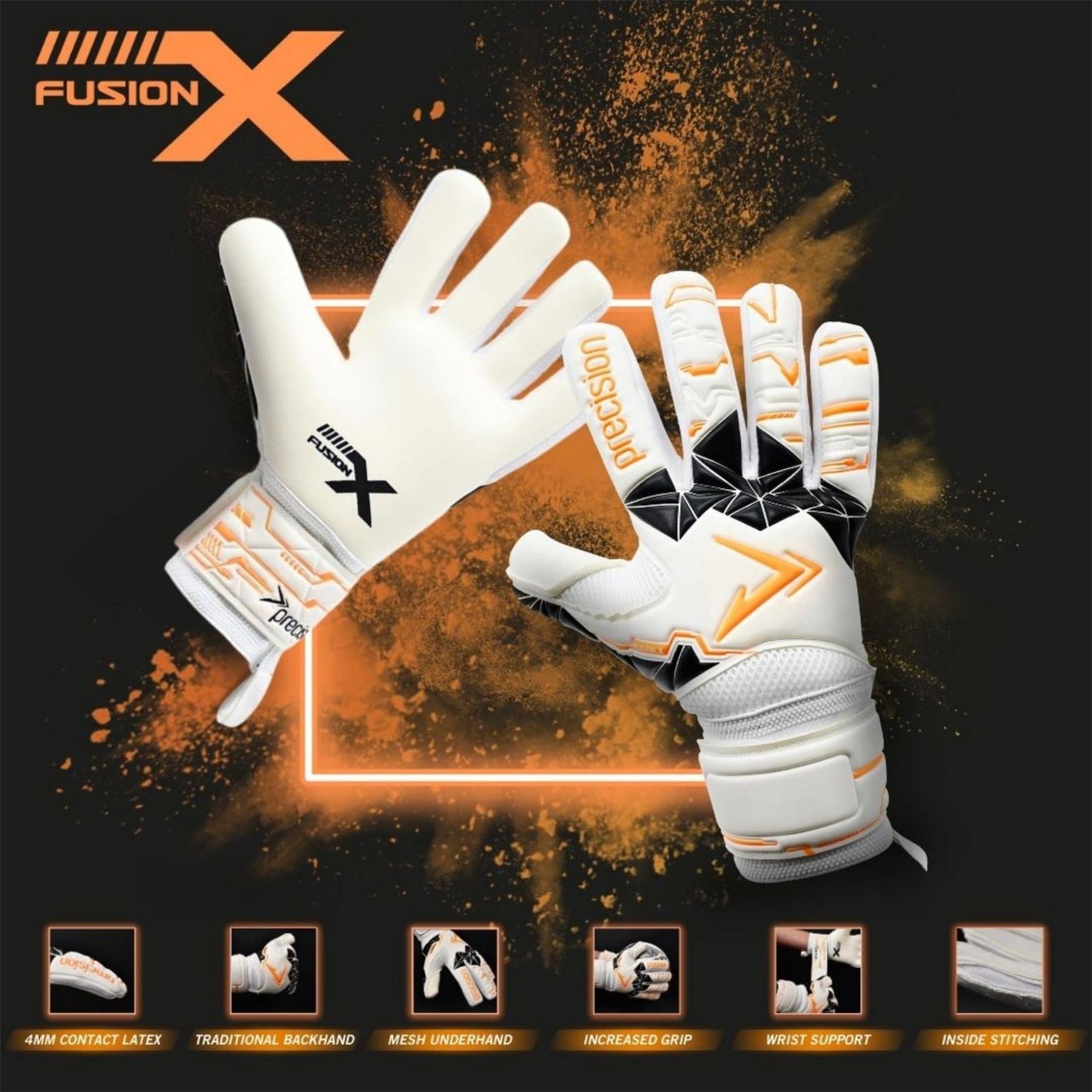 Precision Training X Negative Goalkeeper Glove 00
