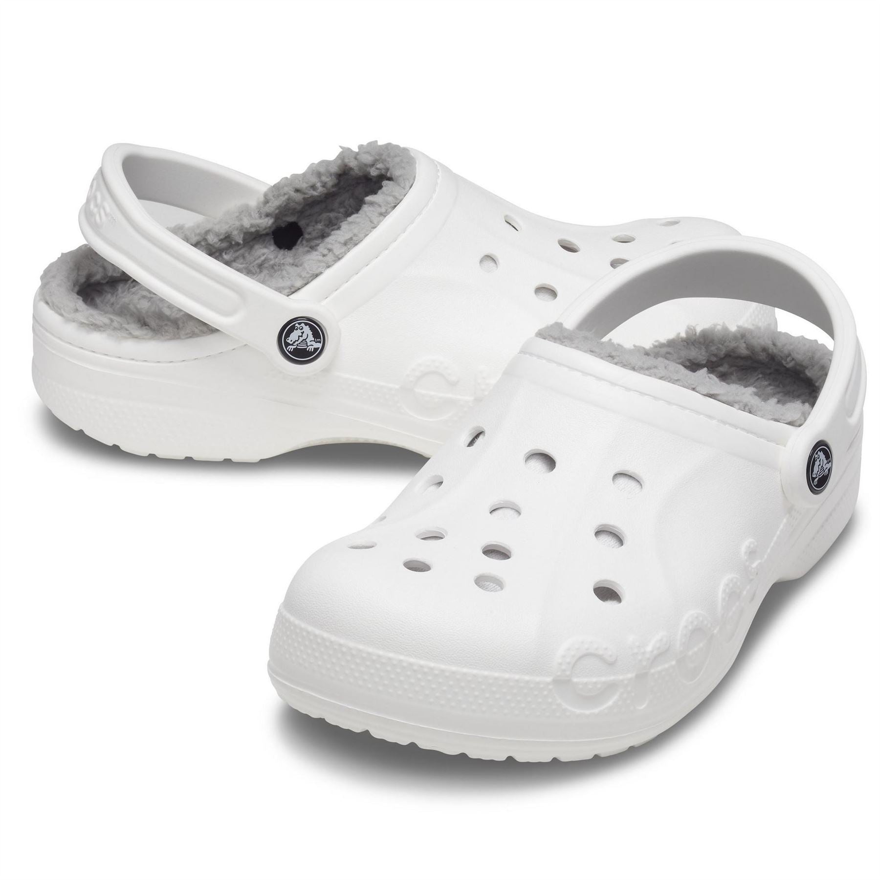 Crocs Baya Lined Flat Heel Mules