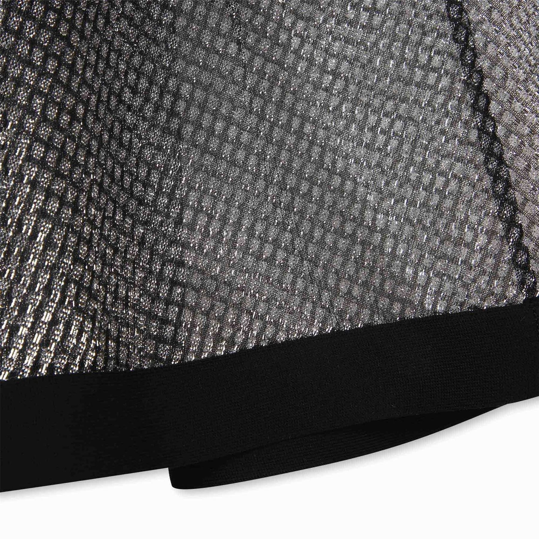 DKNY A Line Mesh Jersey Skirt