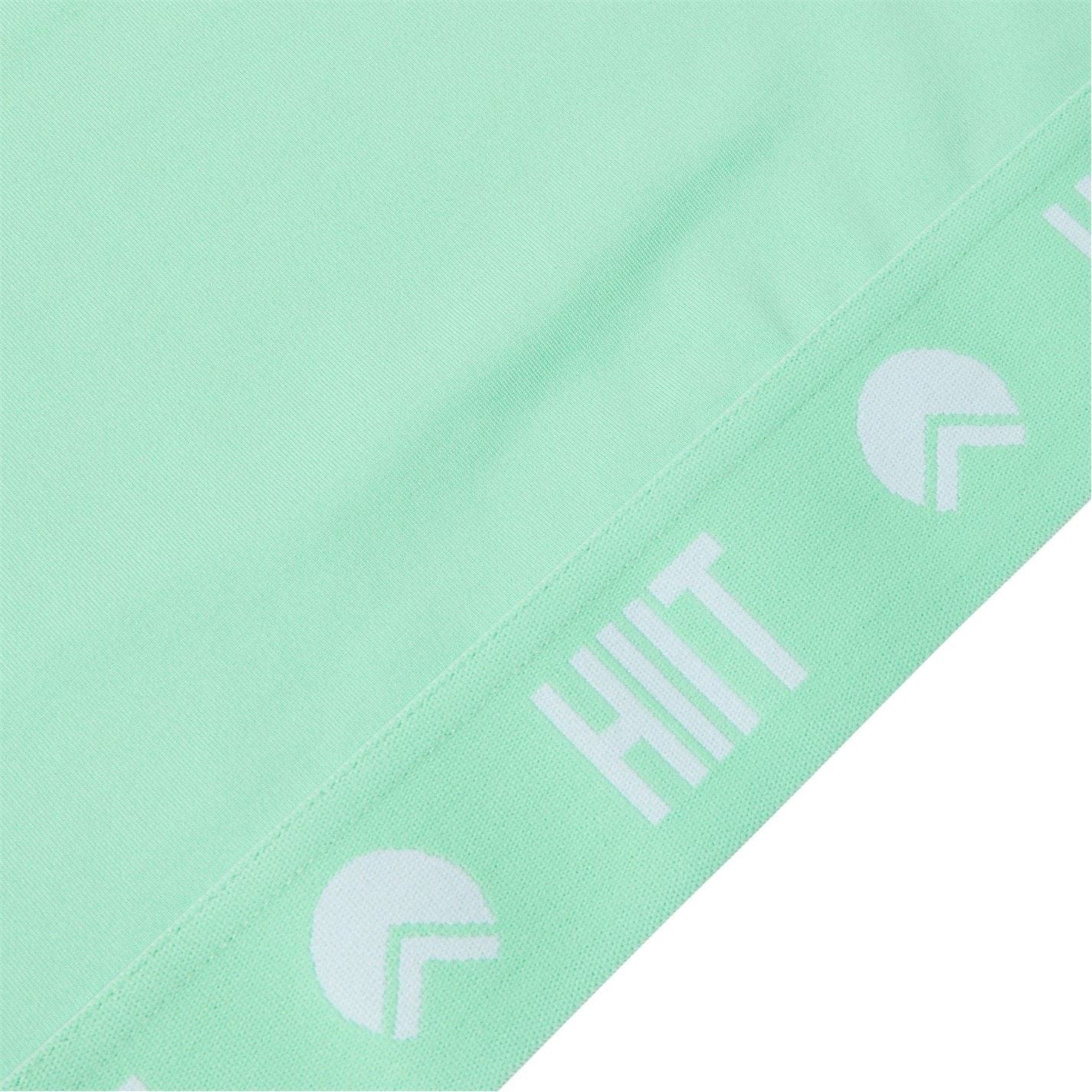 HIIT Cropped Crew Neck Slim Fit T-Shirt