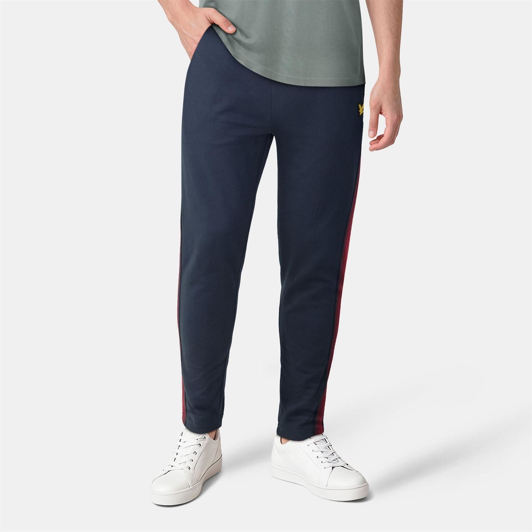 Lyle and Scott Collared Neck Polo Shirt Casual Pant Set