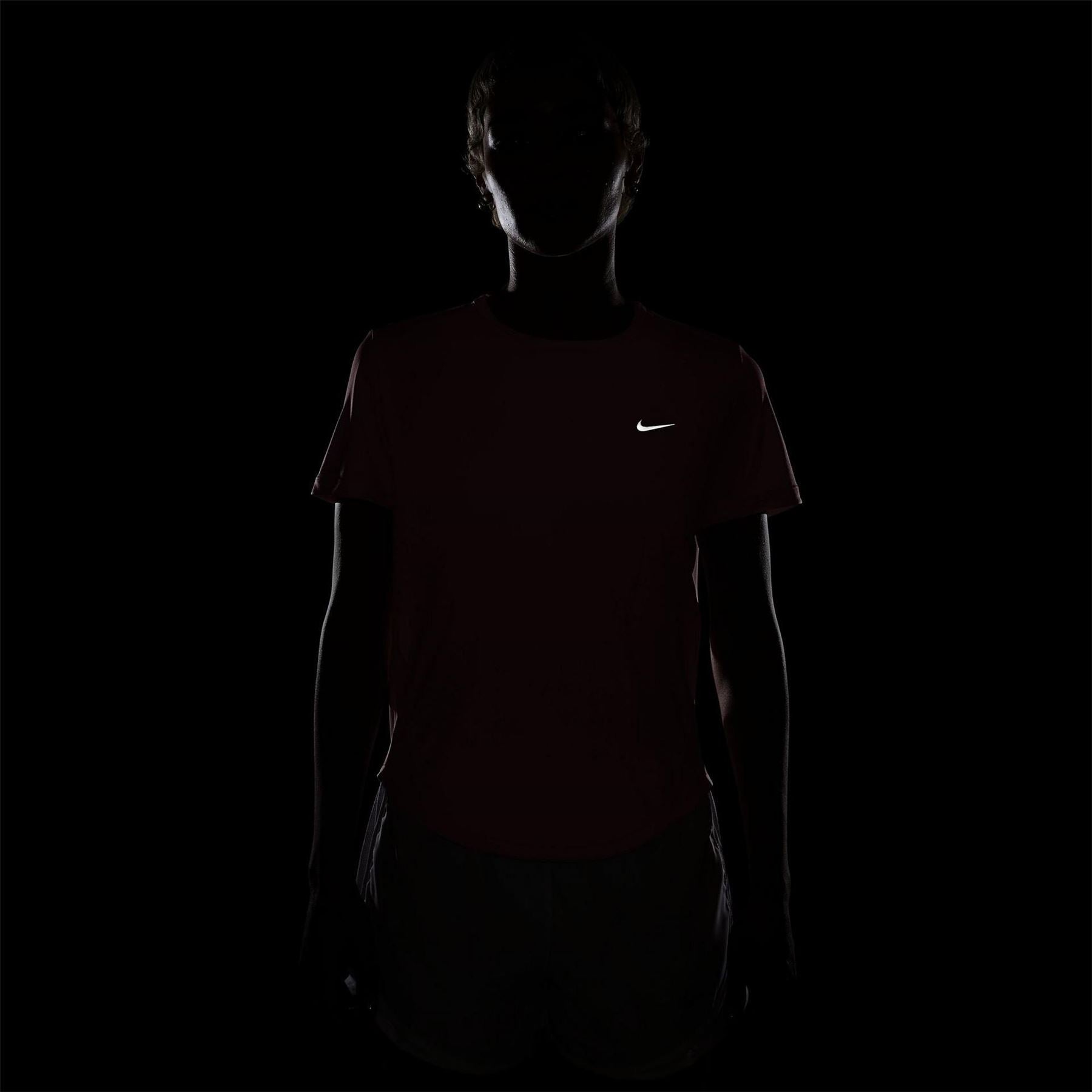 Nike Womens Tempo Dri Fit Short Sleeve Running Top
