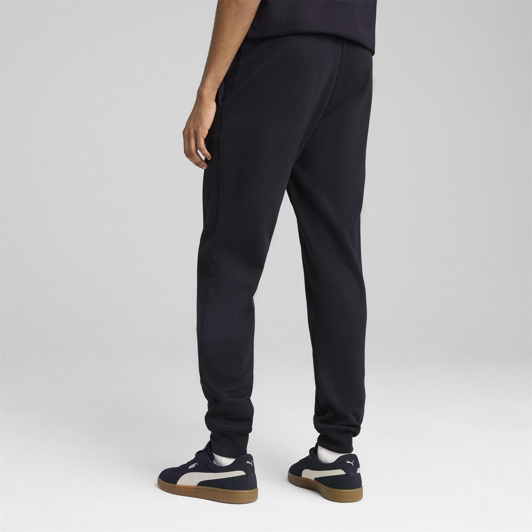Puma Logo Cuffed Joggers