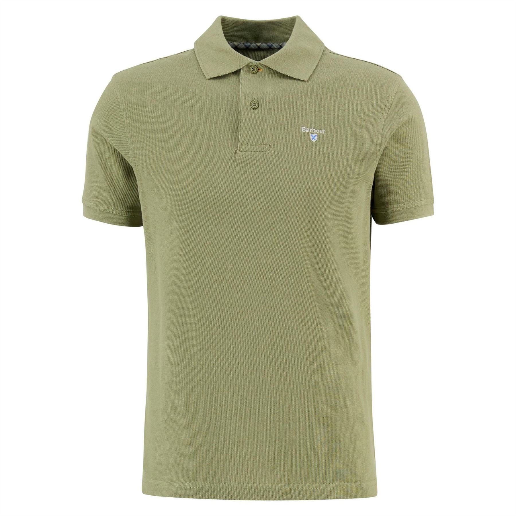 Barbour Tartan Pique Polo Shirt