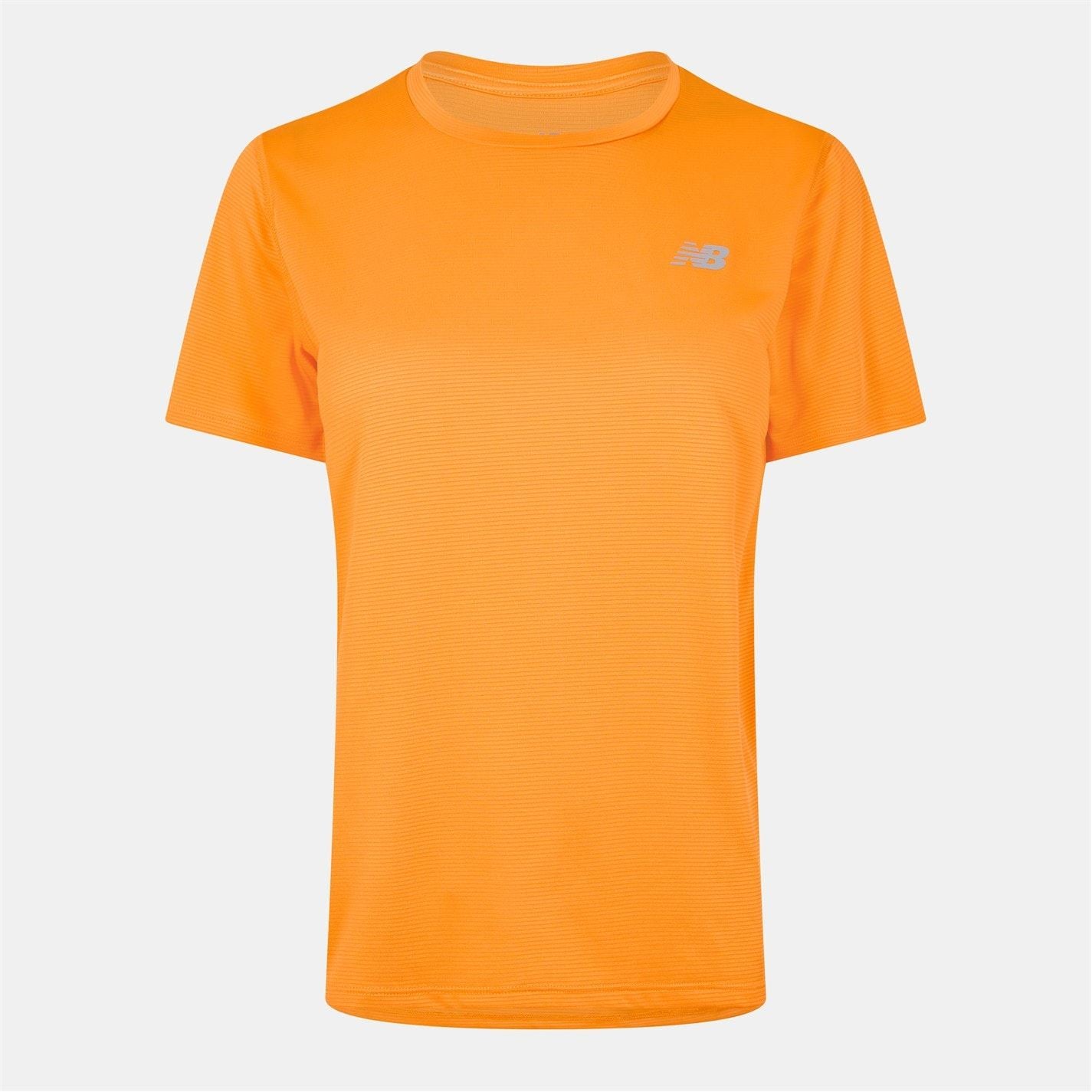 New Balance Regular Fit Crew Neck Short Sleeve Athletic Top