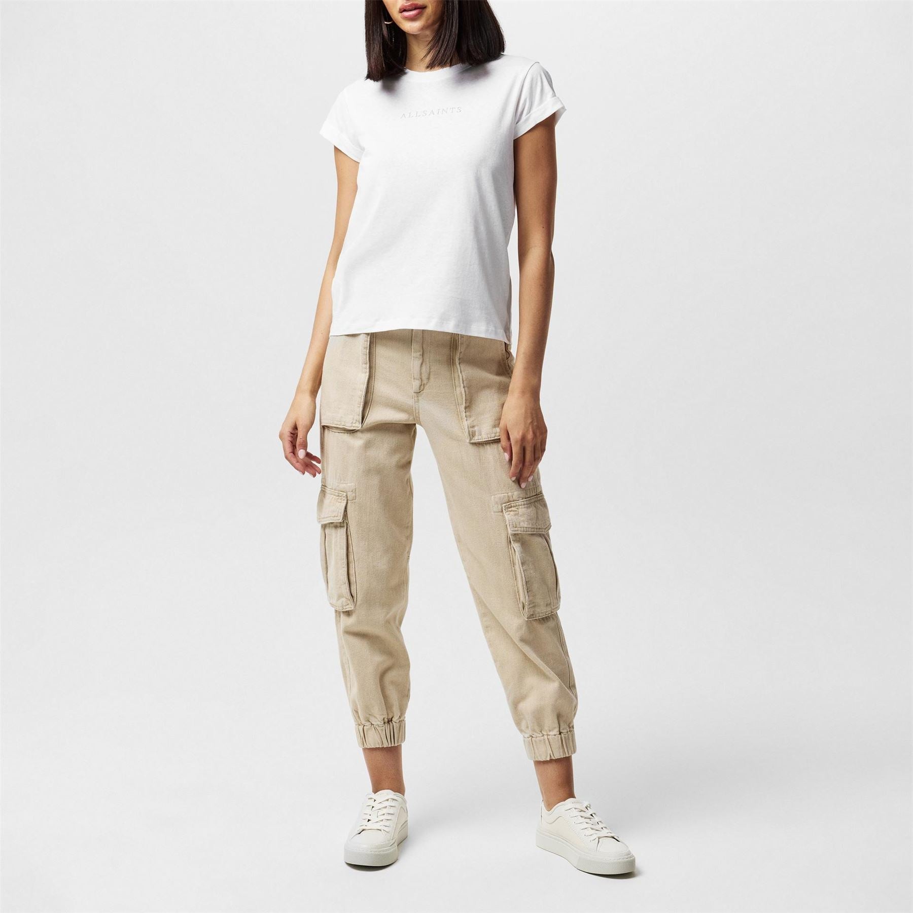 AllSaints Frieda Cuffed Jeans