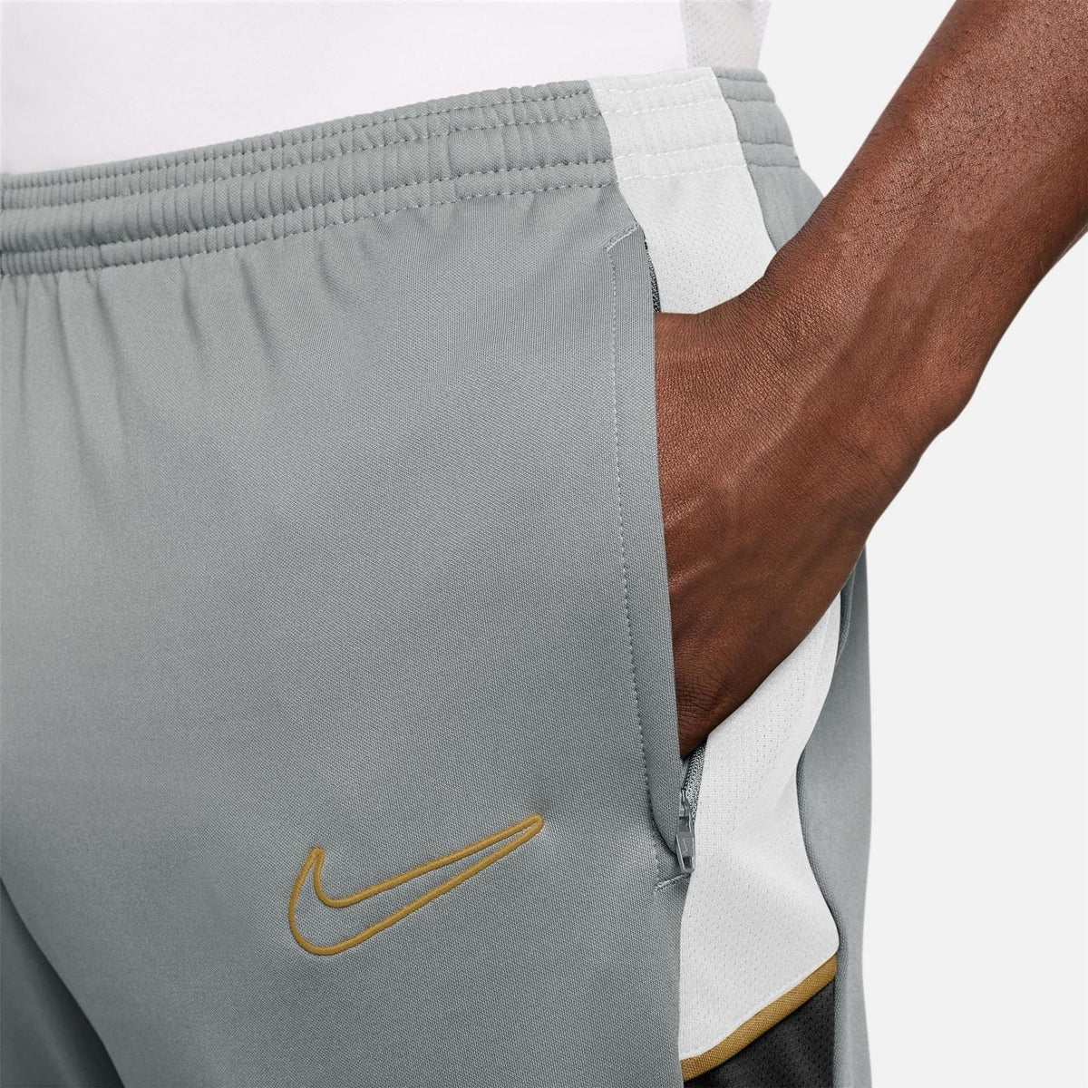 Nike Mens Dri Fit Academy Zippered Football Pants