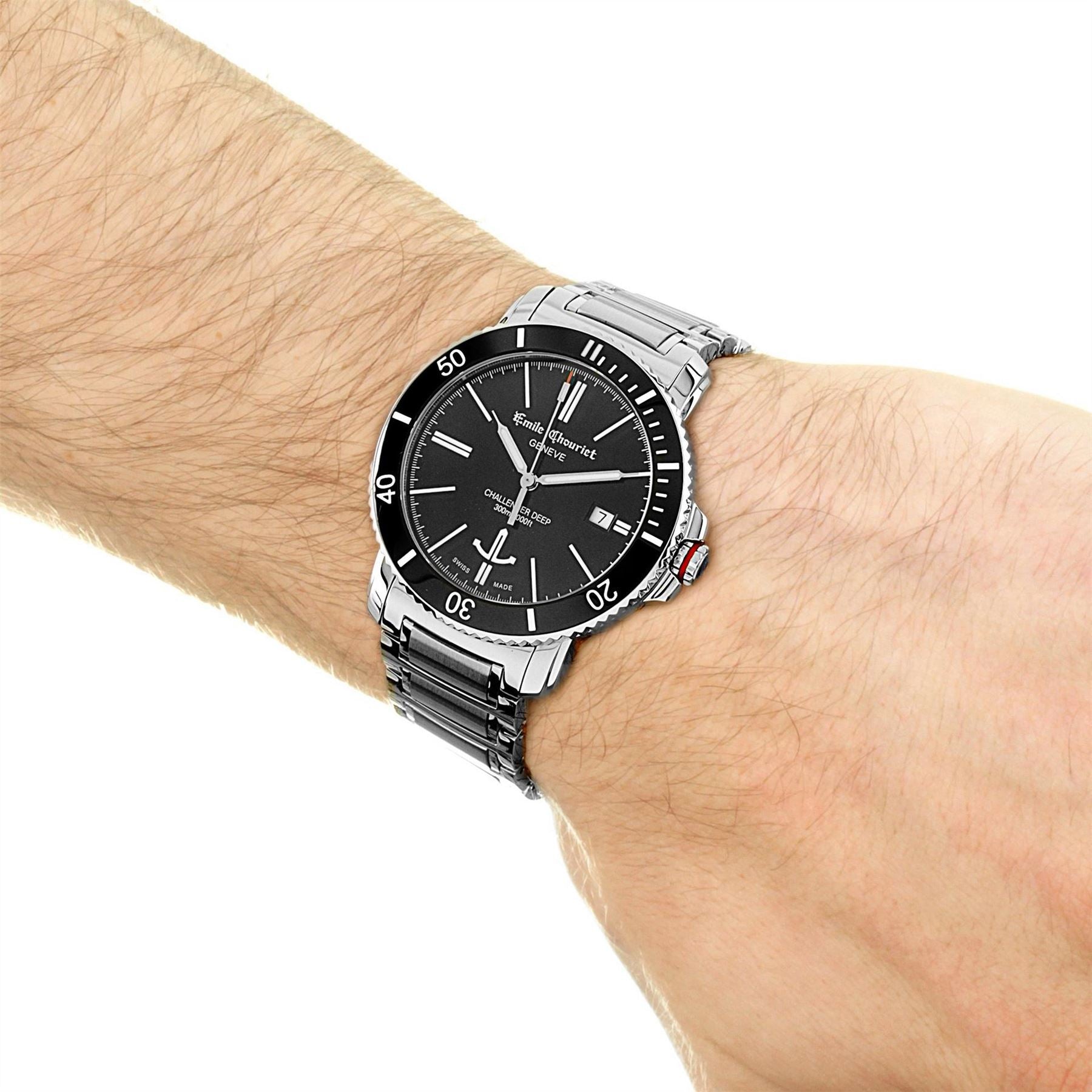 Emile Chouriet Deep Watch 08.1169.g.6.aw.58.6
