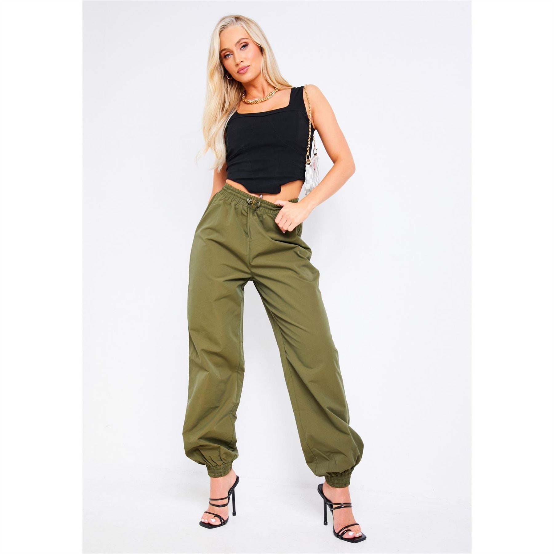 Missy Empire Toggle Cargo Trouser