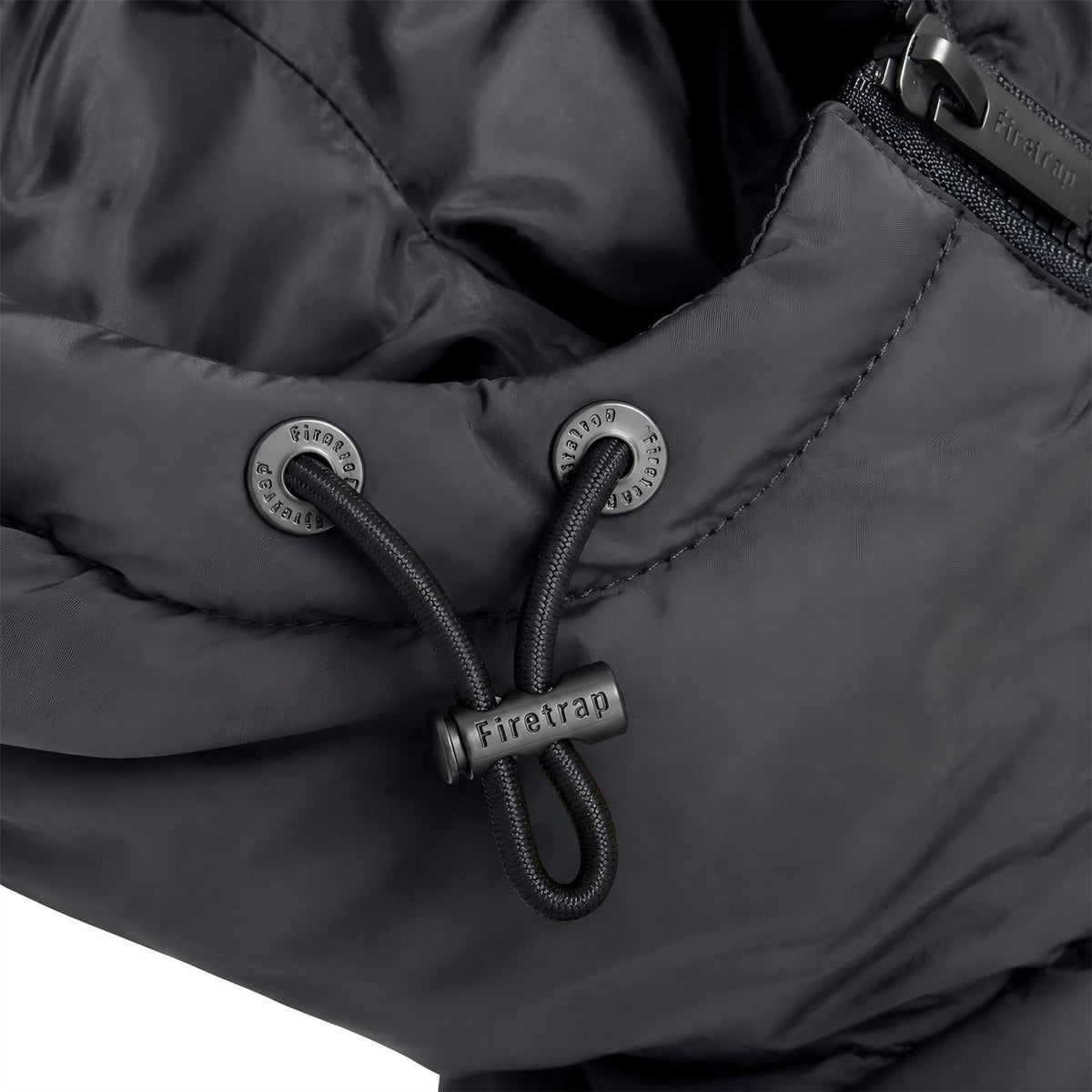 Firetrap Bubble Water and Wind Resistant Short Puffer Jacket