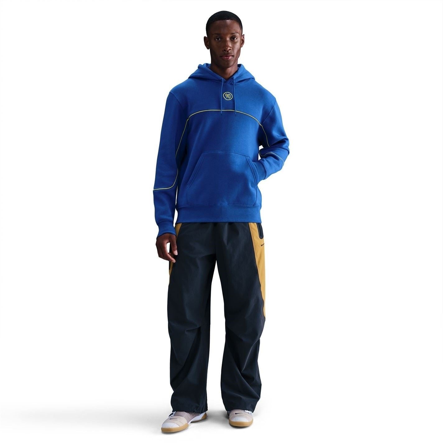 Nike T90 Hooded Neck Long Sleeve Sweatshirt
