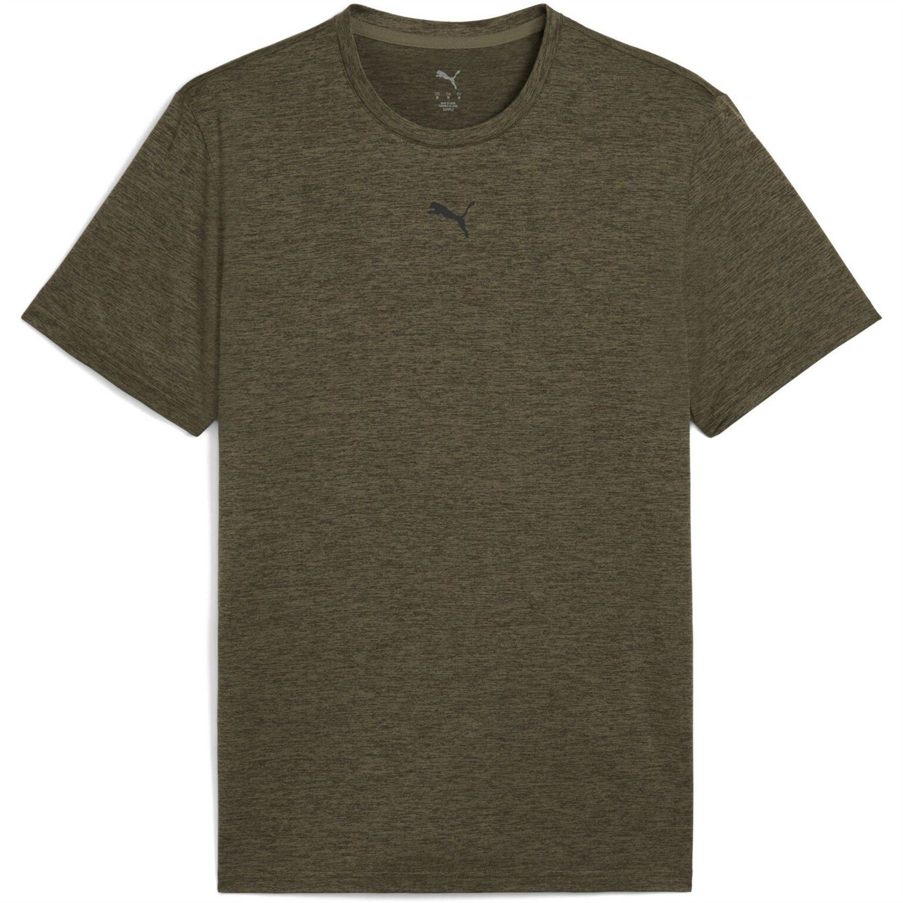 Puma Tad Short Sleeve Performance Gym Top