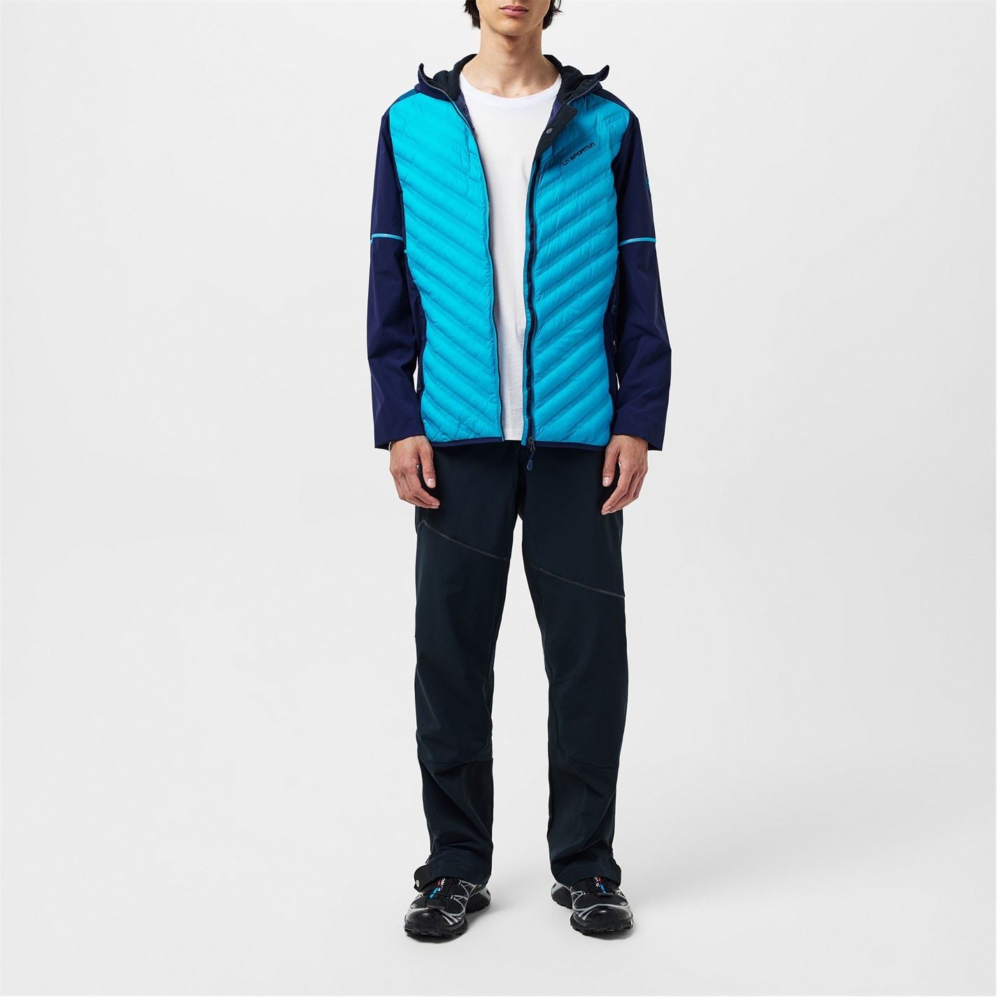 La Sportiva Koro Hooded Neck Color Block Ski Jacket