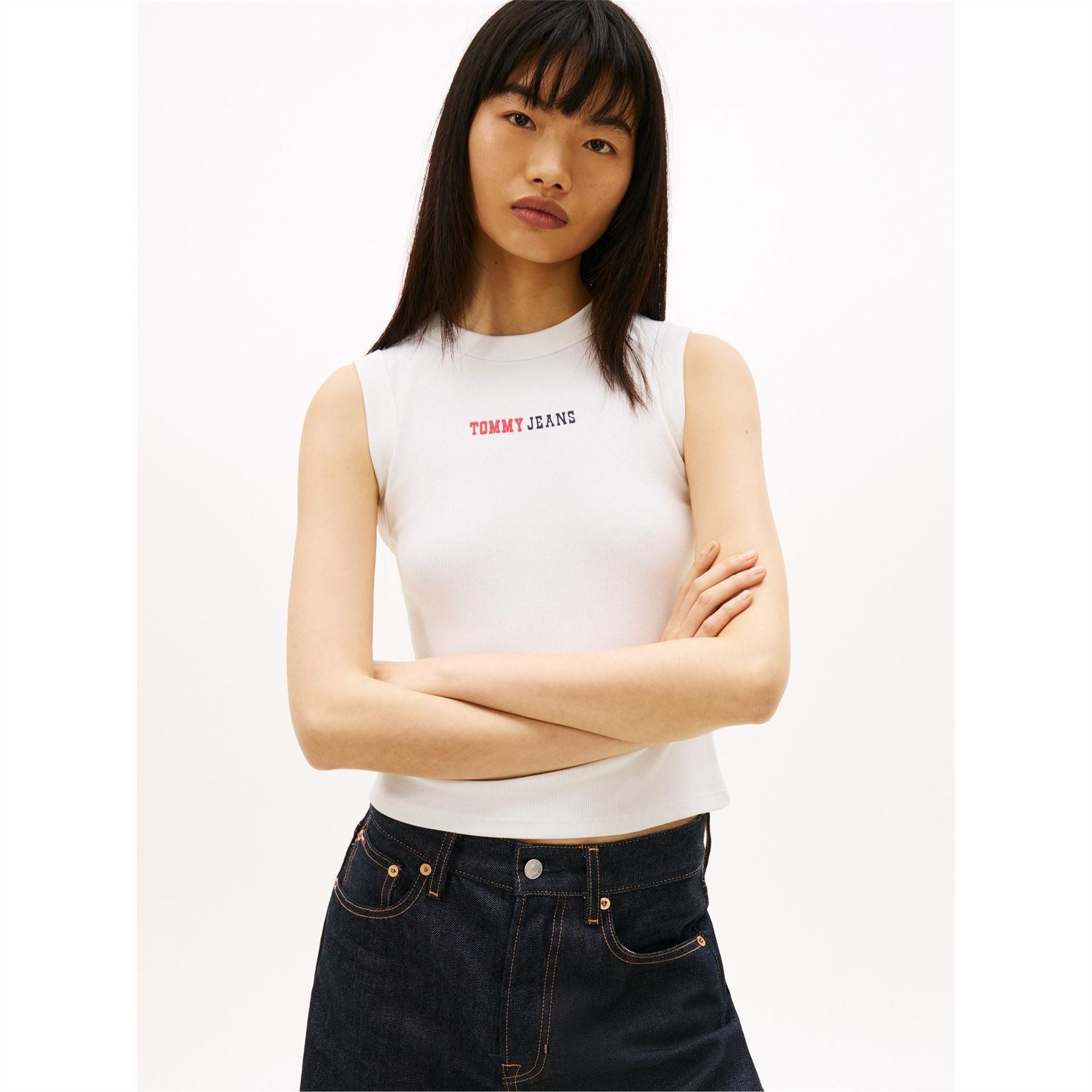 Tommy Jeans Ess L Rib T