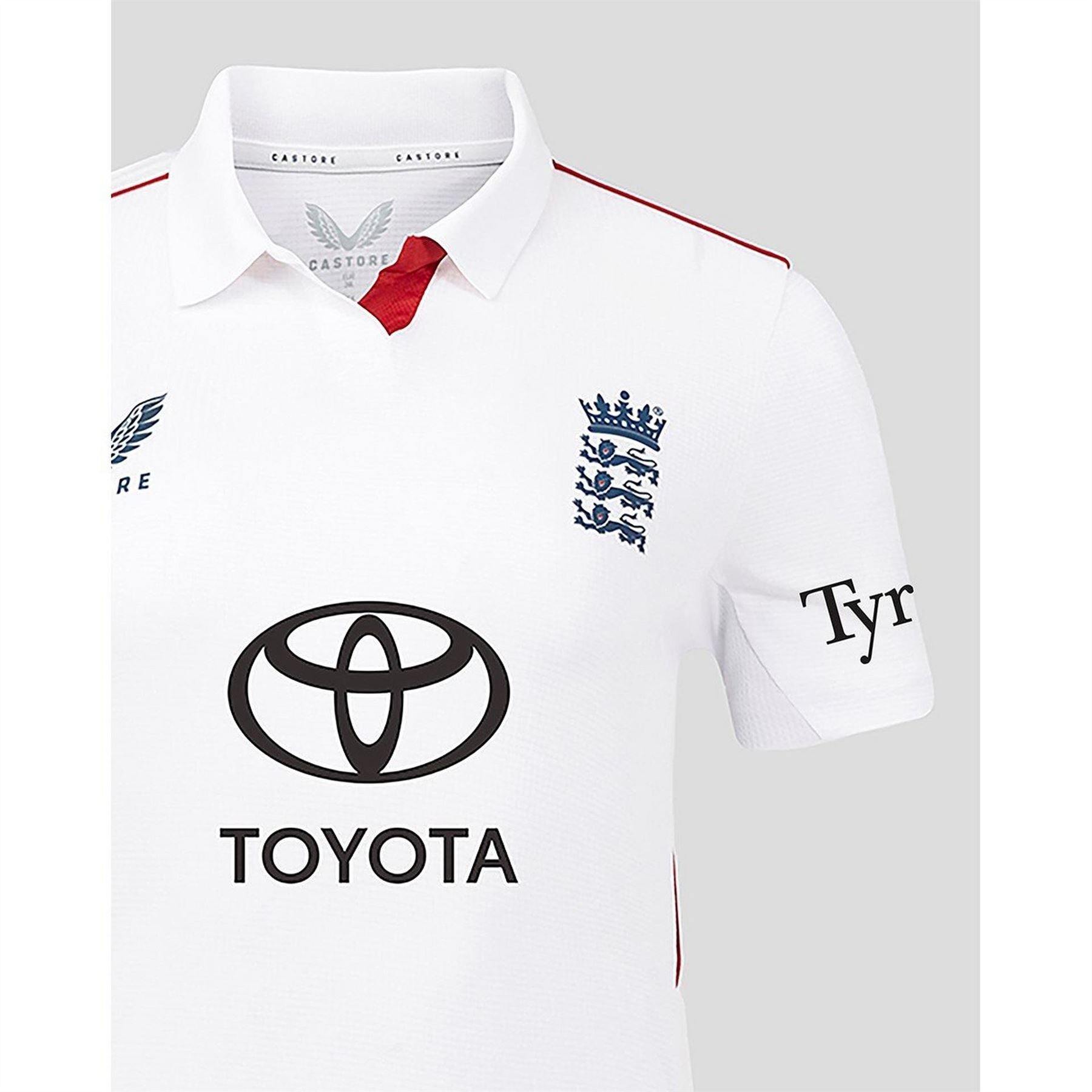 Castore 26 27 England Cricket Test Shirt