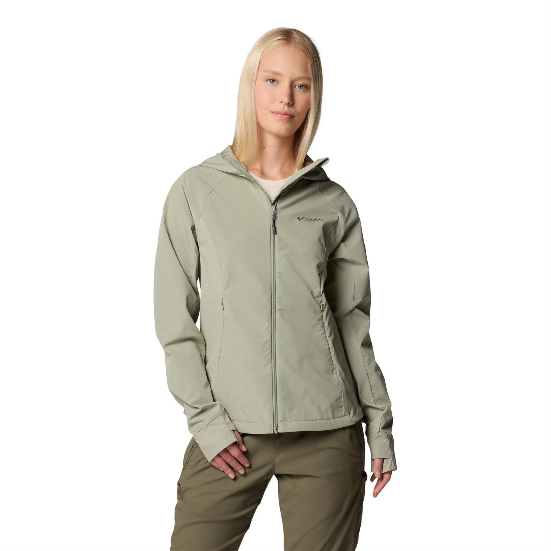 Columbia Sweet As Hooded Long Sleeve Softshell Jacket