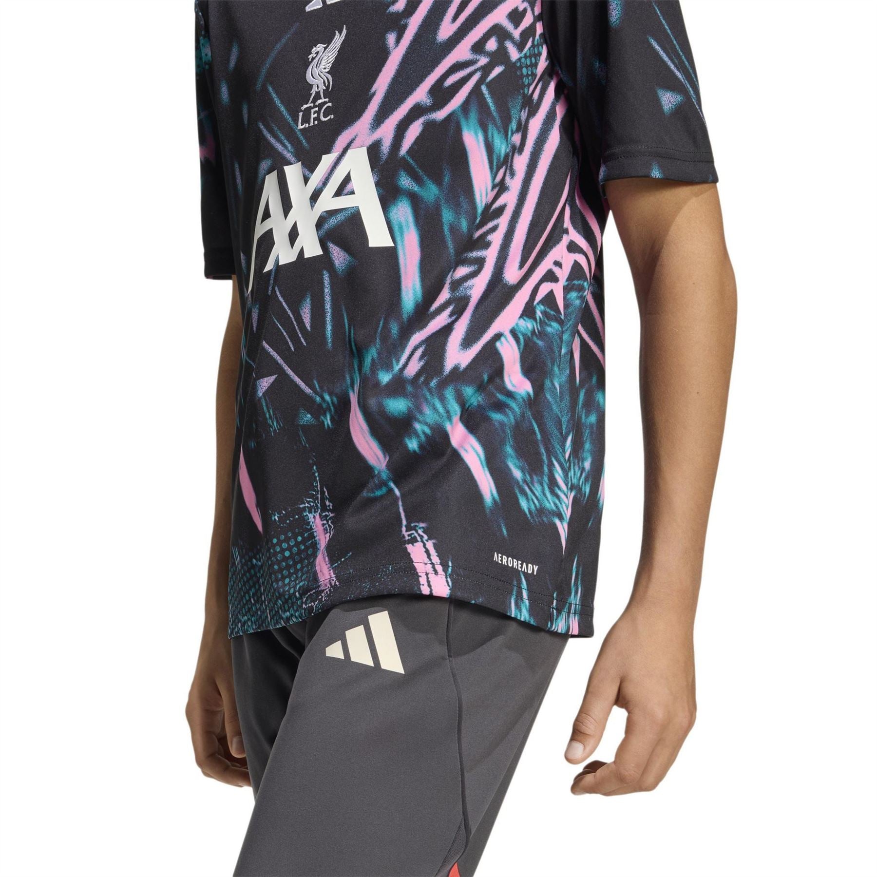 adidas Liverpool 2025 2026 Pre Match Jersey Kids