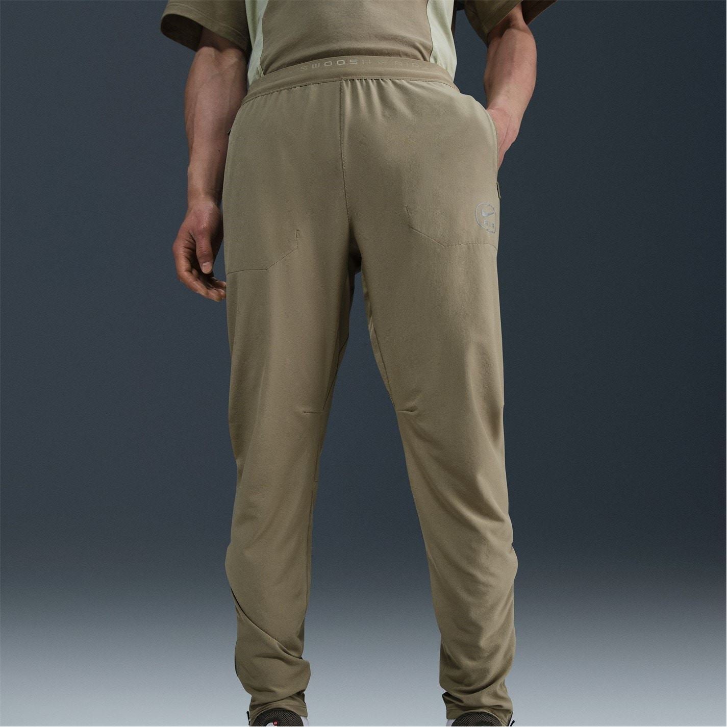 Nike Air Run Solid Patterned Track Pants
