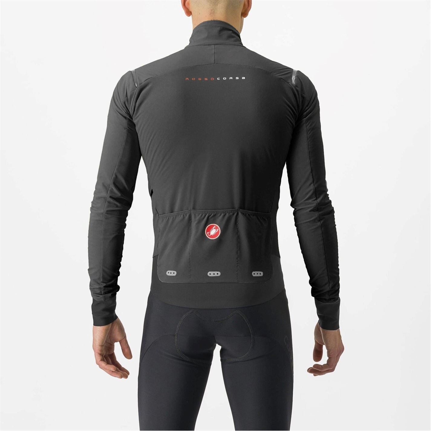 Castelli Alpha Flight High Neck Slim Fit Jacket