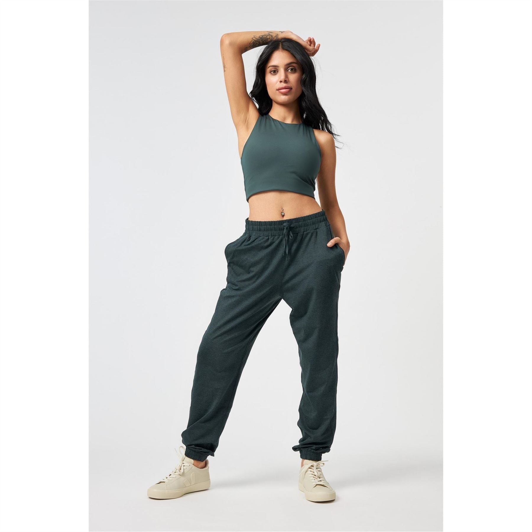 Girlfriend Collective Dylan Non Wired Medium Impact Sports Bra