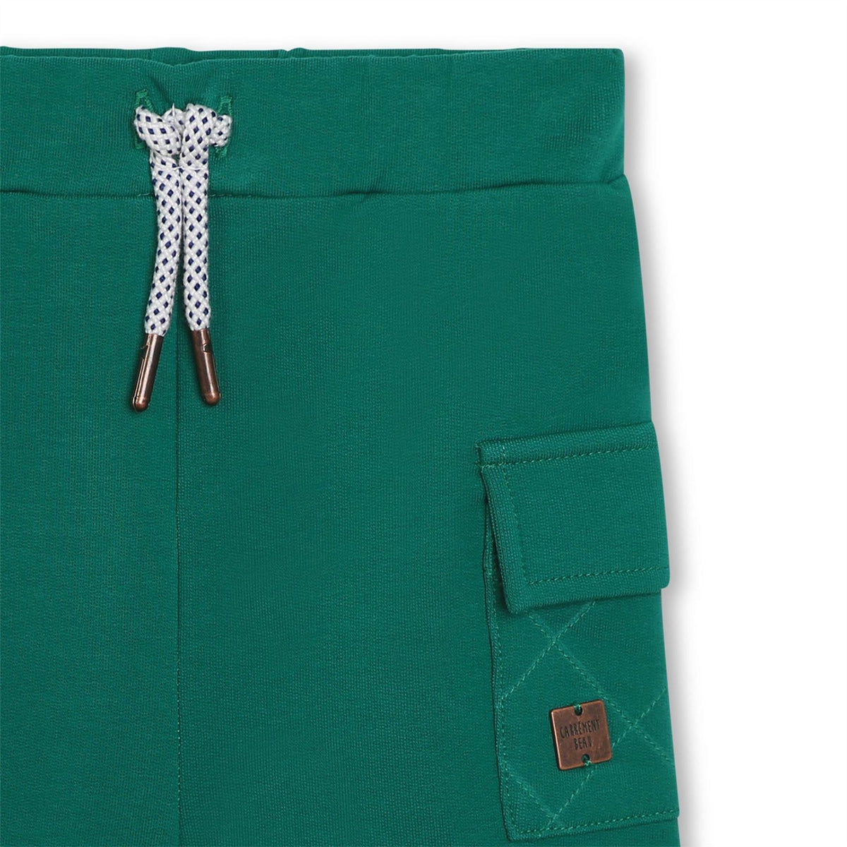 Carrement Beau Solid Patterned Relaxed Fit Bermuda Shorts