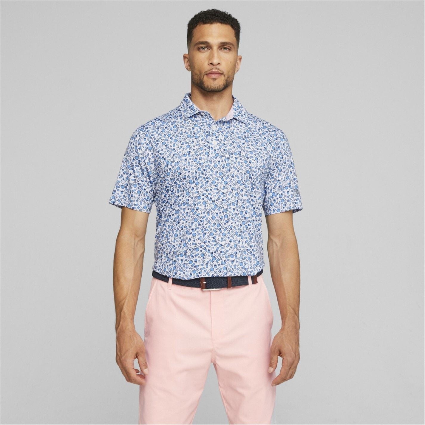 Puma Mixer Regular Fit Short Sleeve Shirt