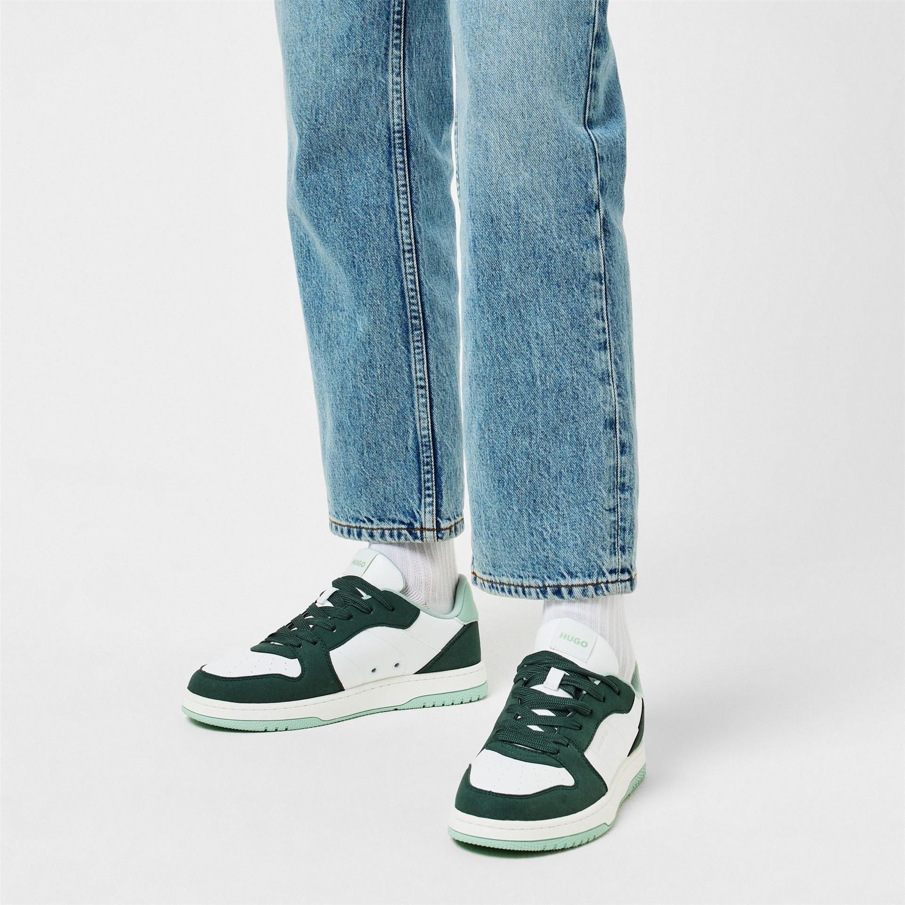 Hugo Hadrian Basket Low Top Trainers