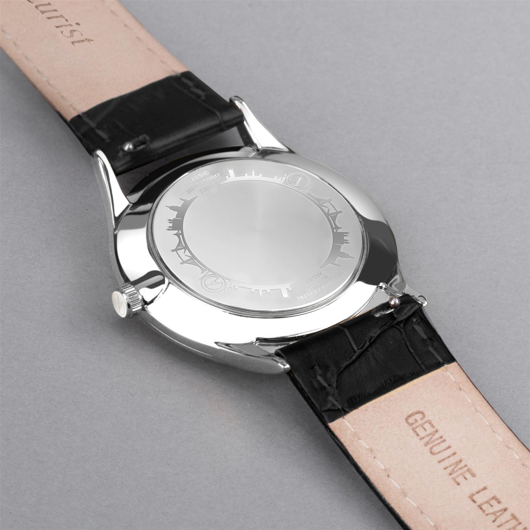 Accurist Mens Stainless Steel Classic Analogue Quartz Watch