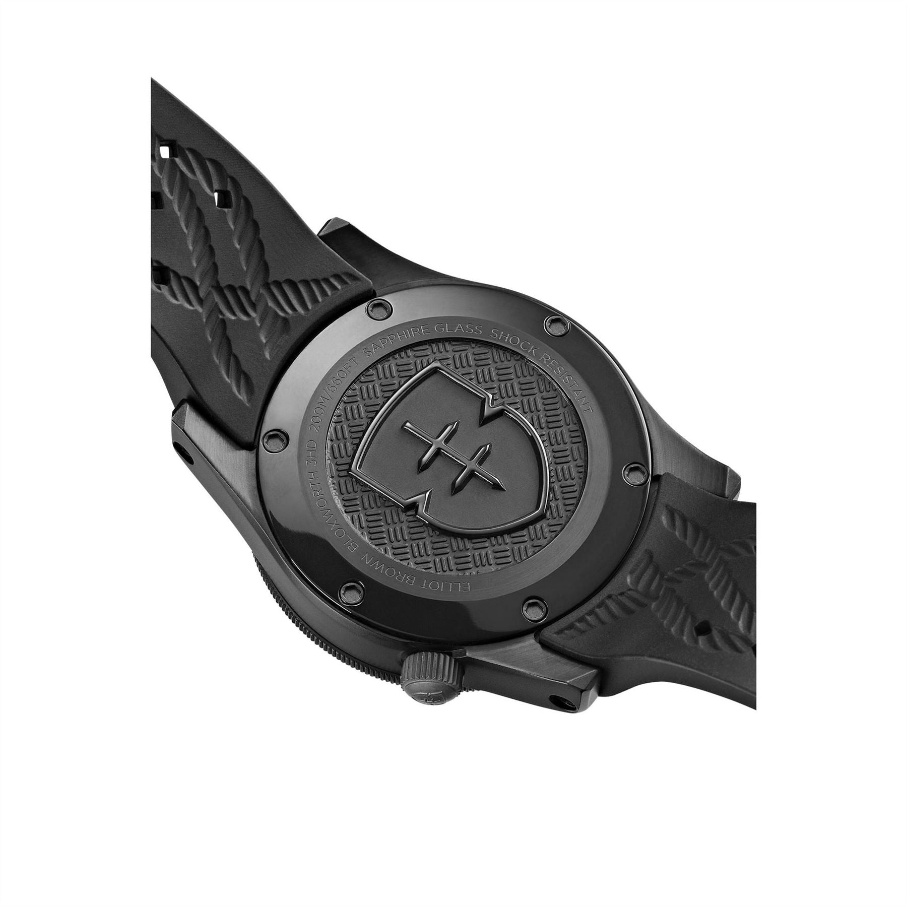Elliot Brown Analogue Rubber Strap Watch