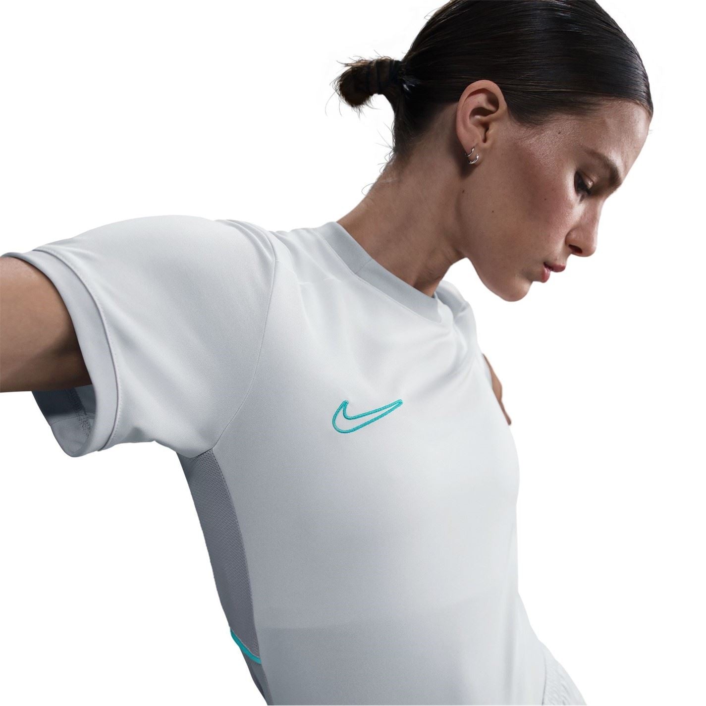 Nike Womens Dri Fit Academy Short Sleeve Football Top