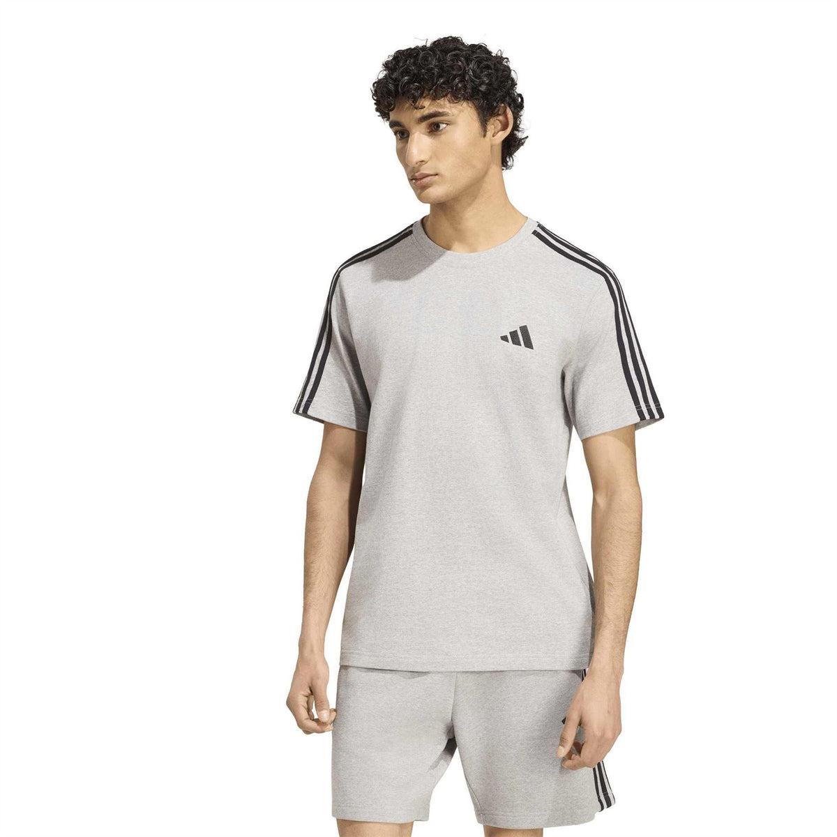 adidas Mens 3 Stripes T-Shirt