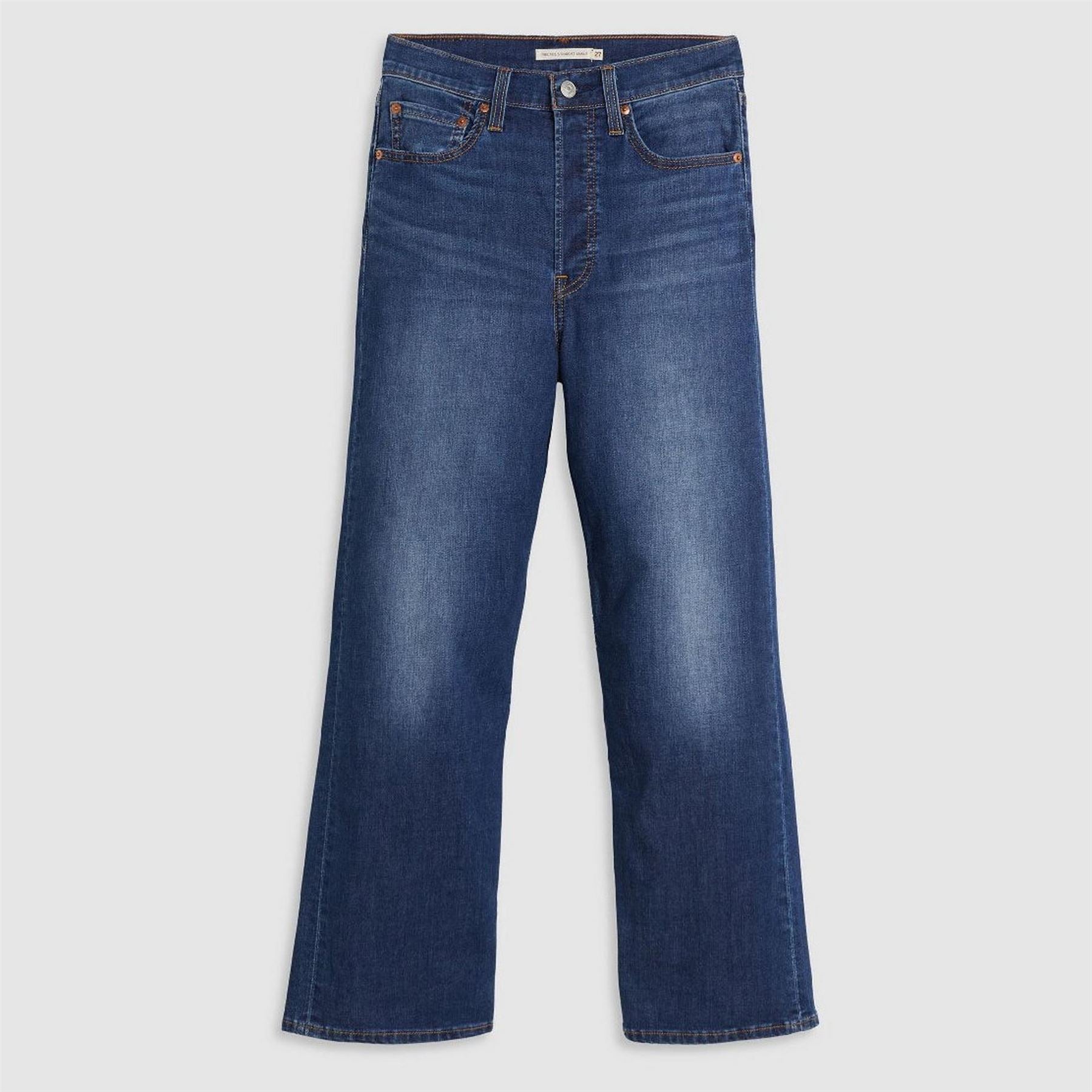 Levis Ribcage High Rise Straight Leg Jeans