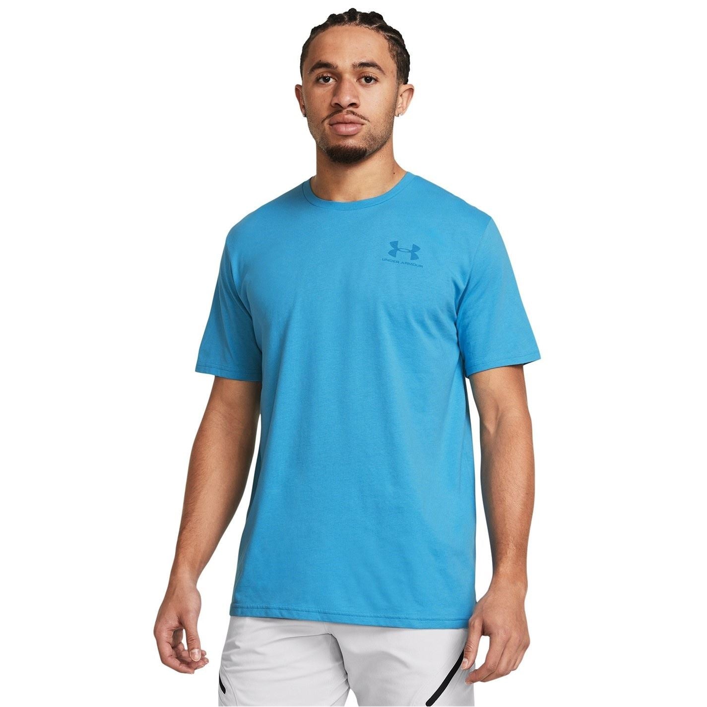 Under Armour Mens Armour Ua Left Chest Logo Short Sleeve