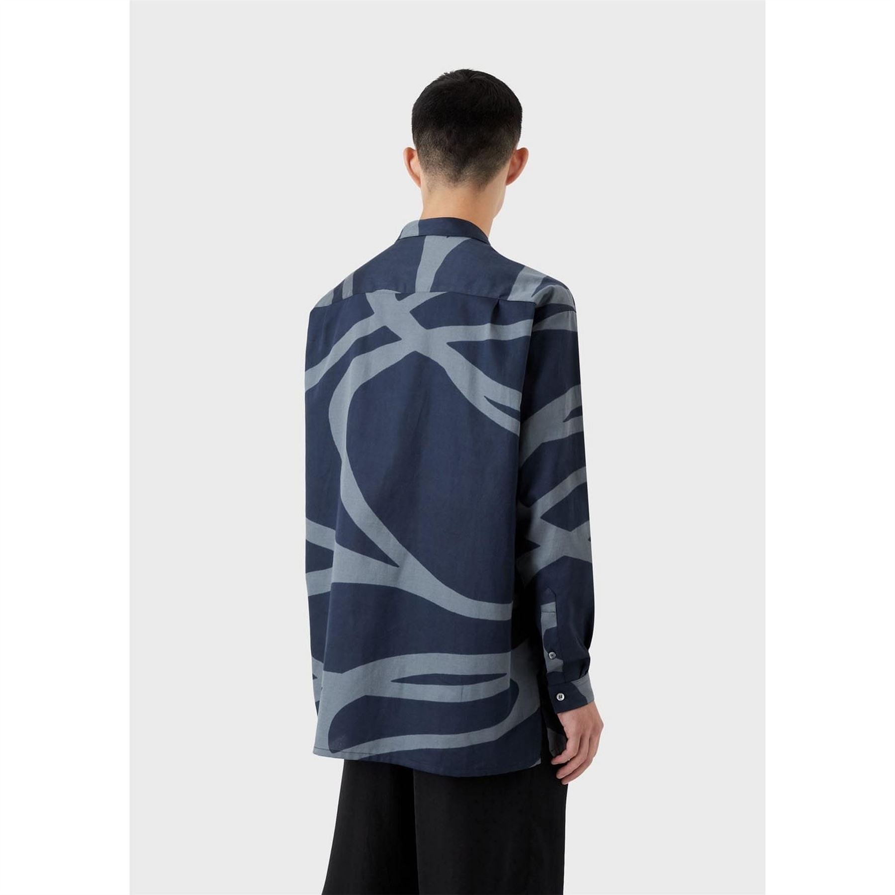 Emporio Armani Print Long Sleeve Shirt