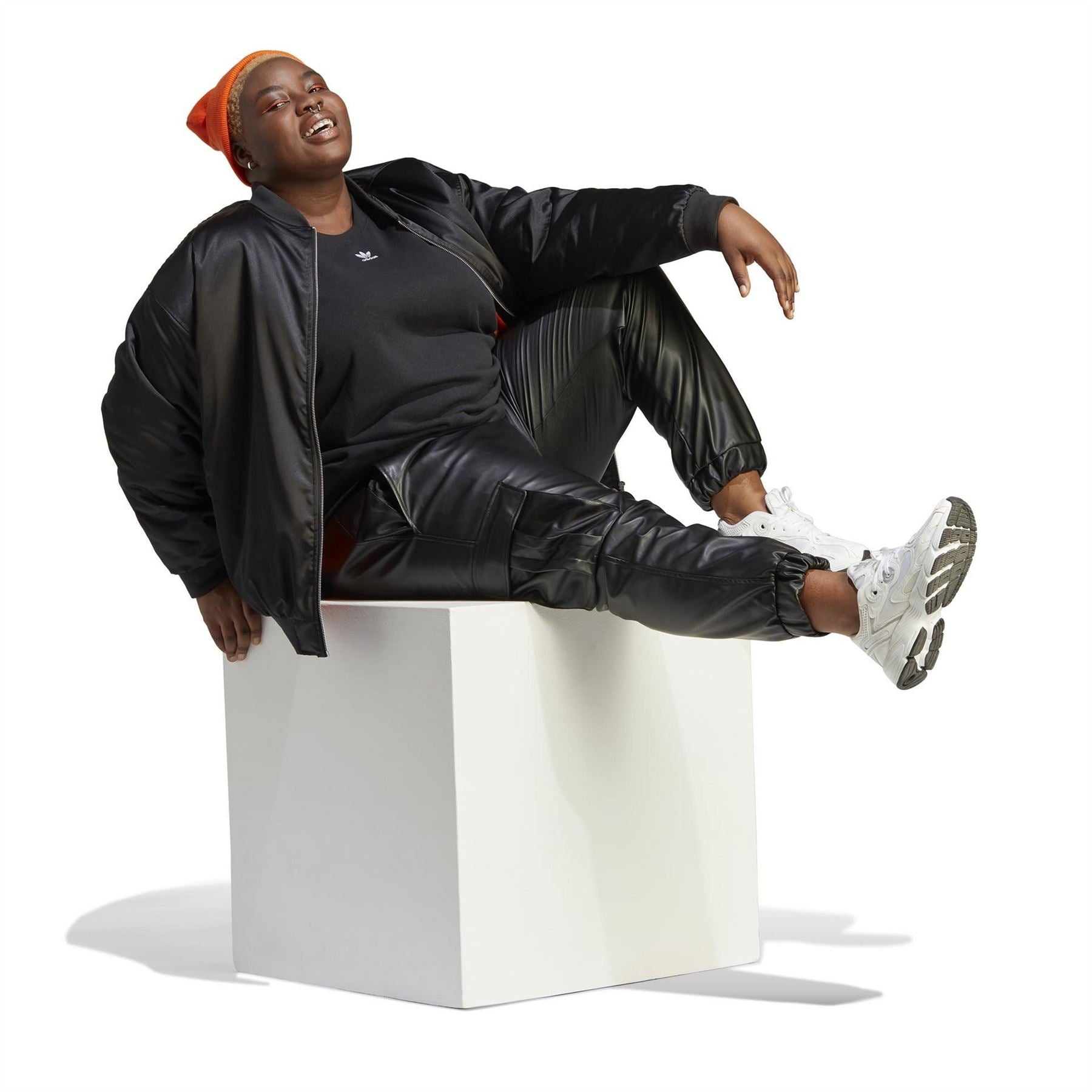 adidas Originals Slim Fit Long Sleeve Sweatshirt