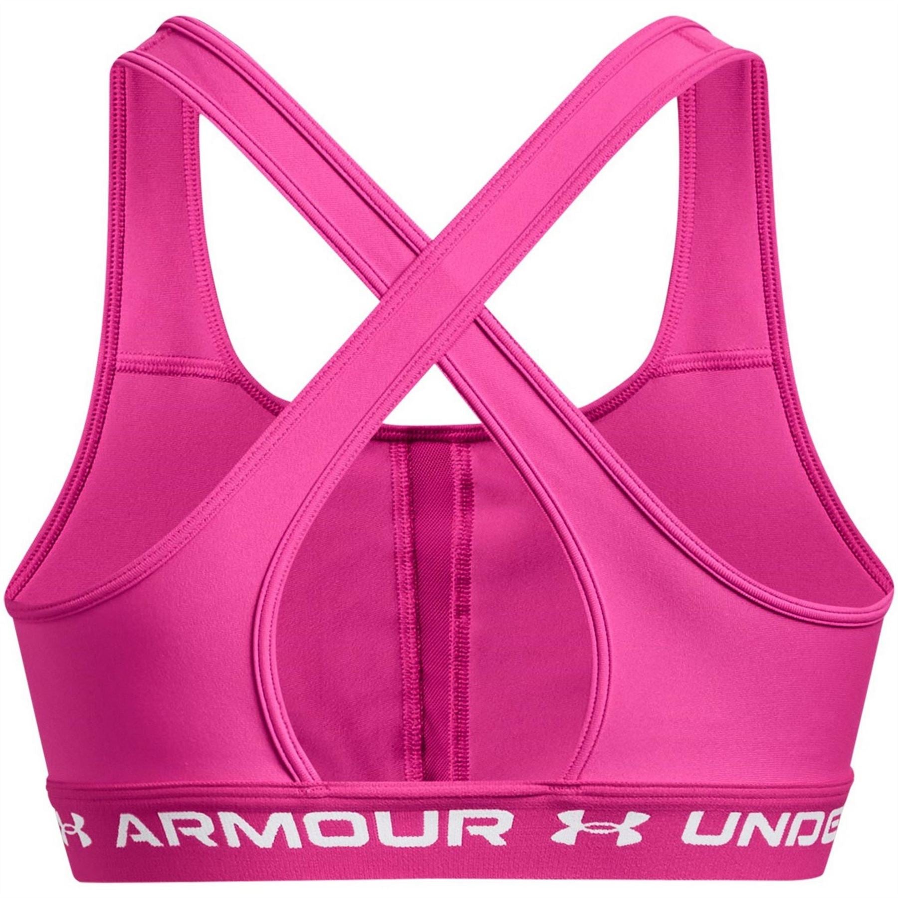 Under Armour Womens Armour Medium Support Crossbodyack Bra