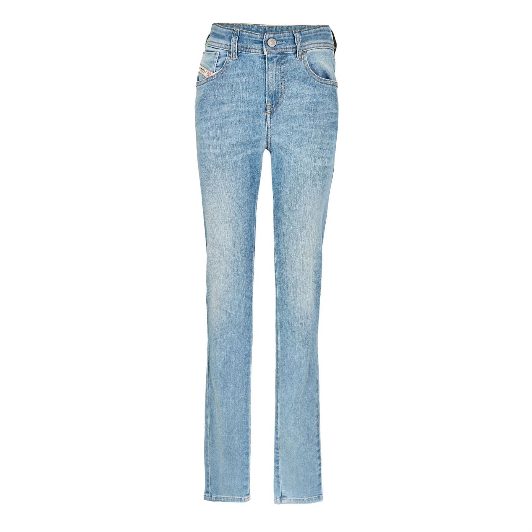 Diesel Straight Leg Five Pocket Jeans