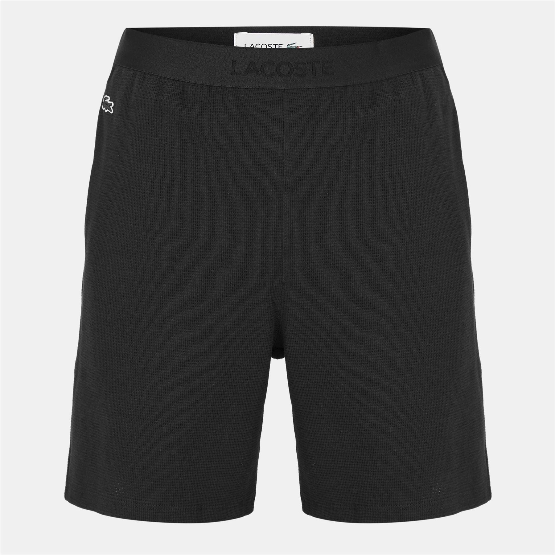 Lacoste Waffle Bermuda Shorts with Elasticated Waistband
