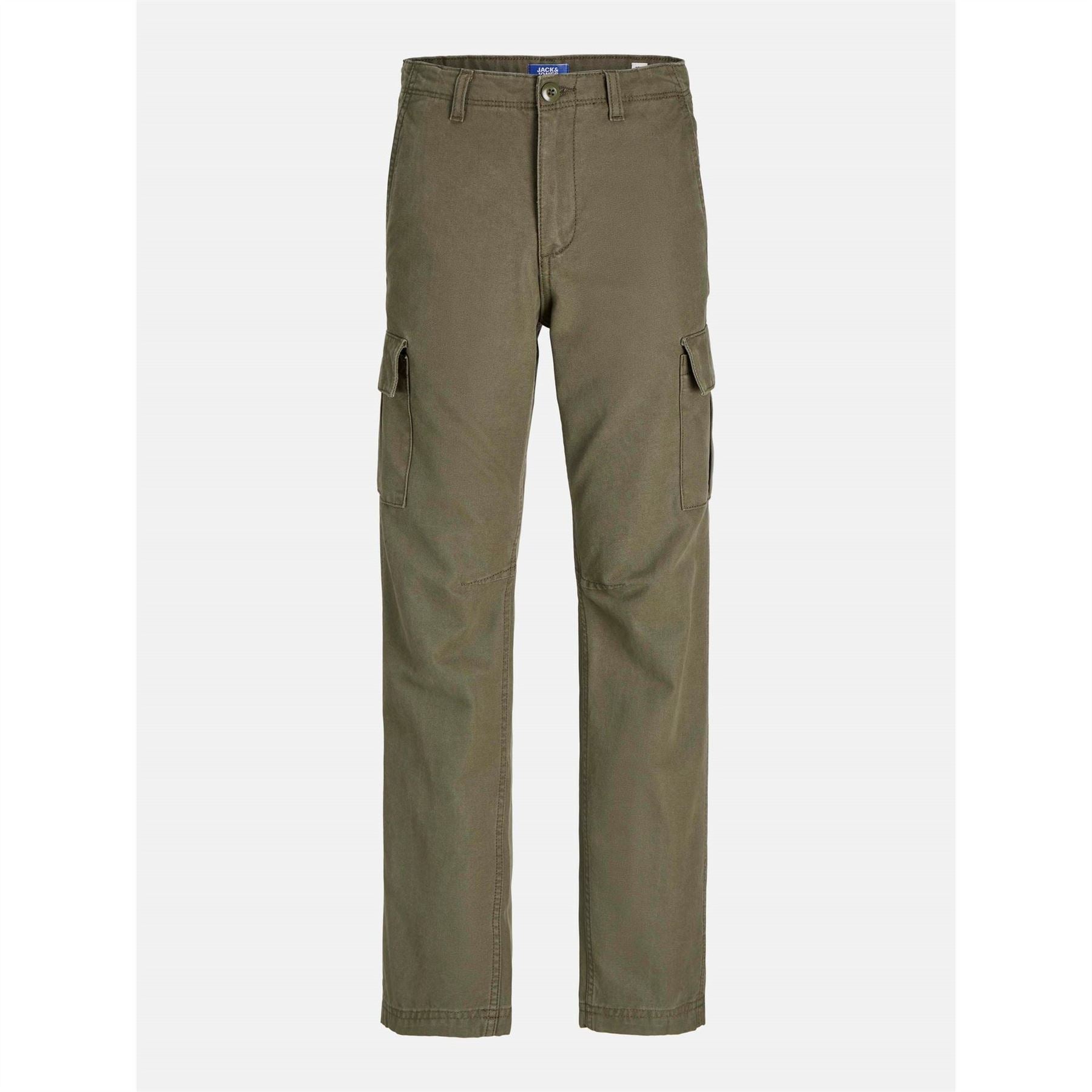 Jack and Jones Kane Barkley Solid Patterned Combat Pants