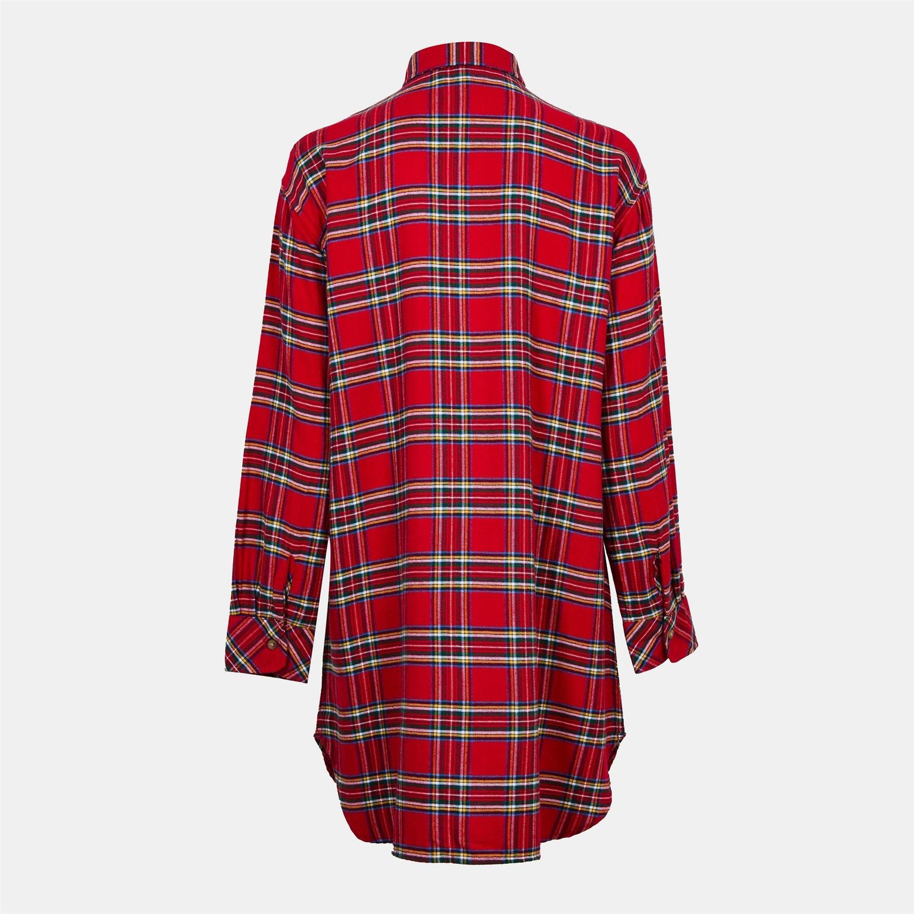 Lauren by Ralph Lauren Collared Neck Long Sleeve Nighty
